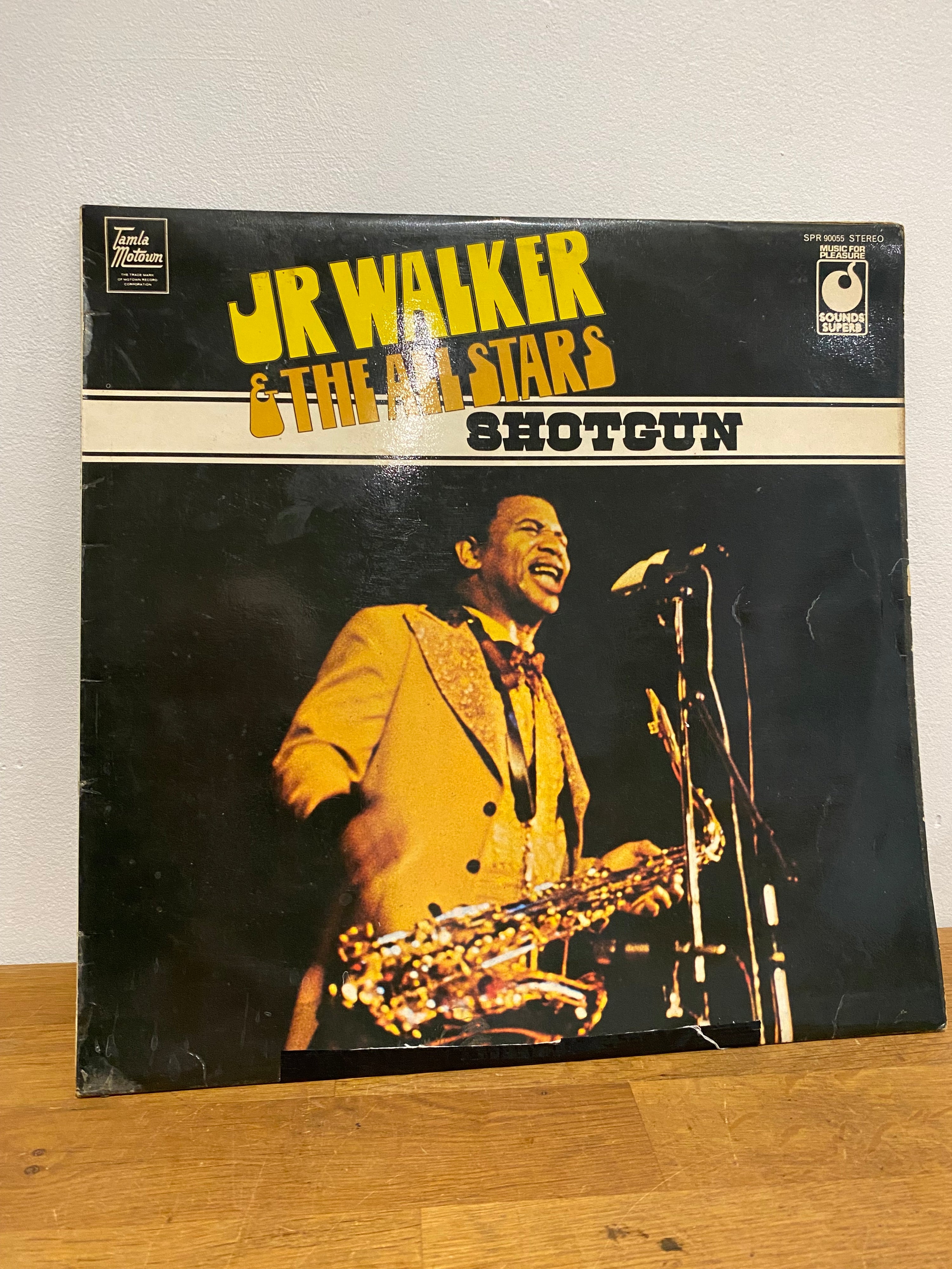 Jr. Walker & The All Stars – Shotgun LP vinyl album, classic Motown soul release available at Woody’s Record Store UK.