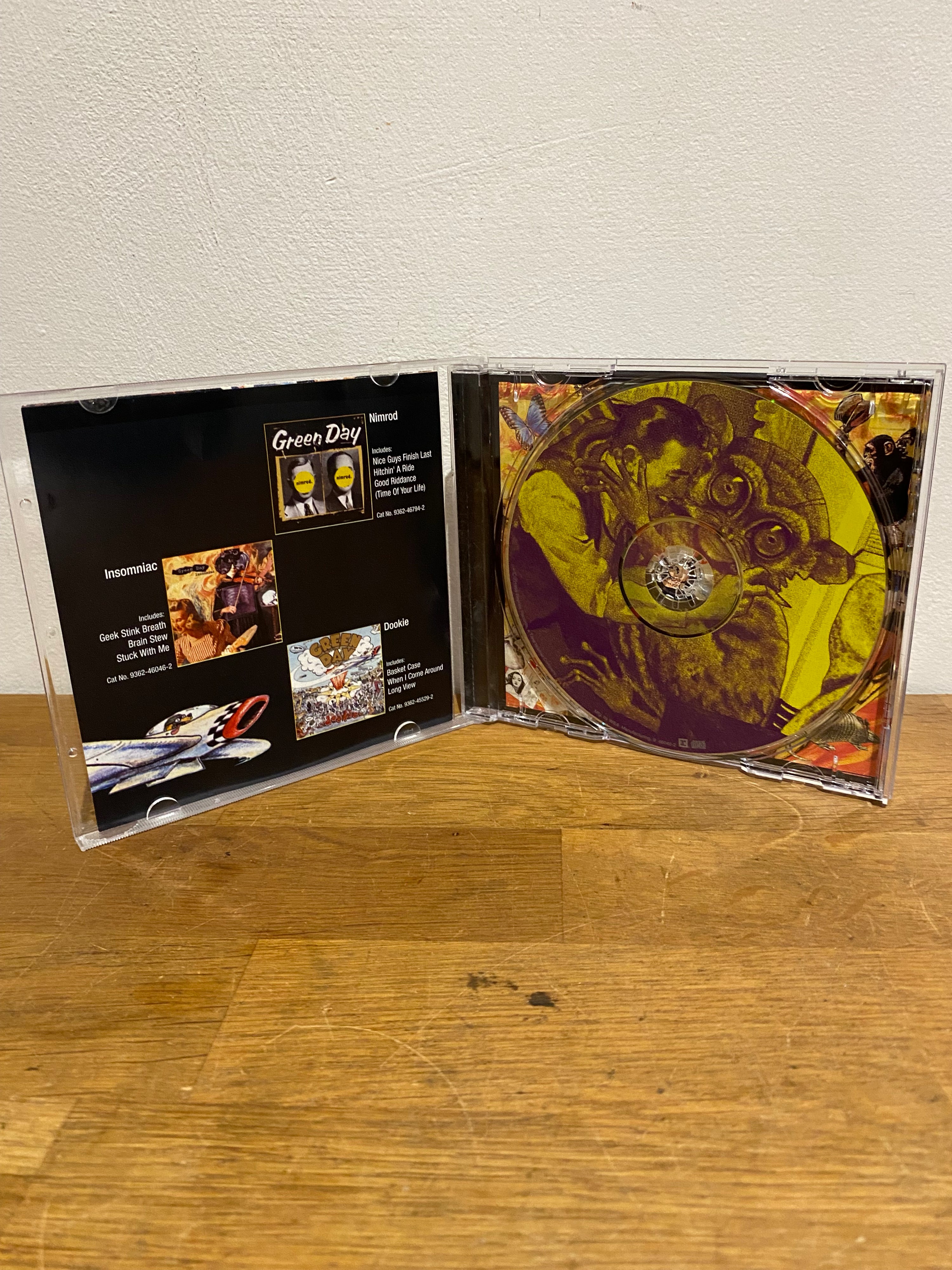 Green Day - Insomniac, cd album, 1995