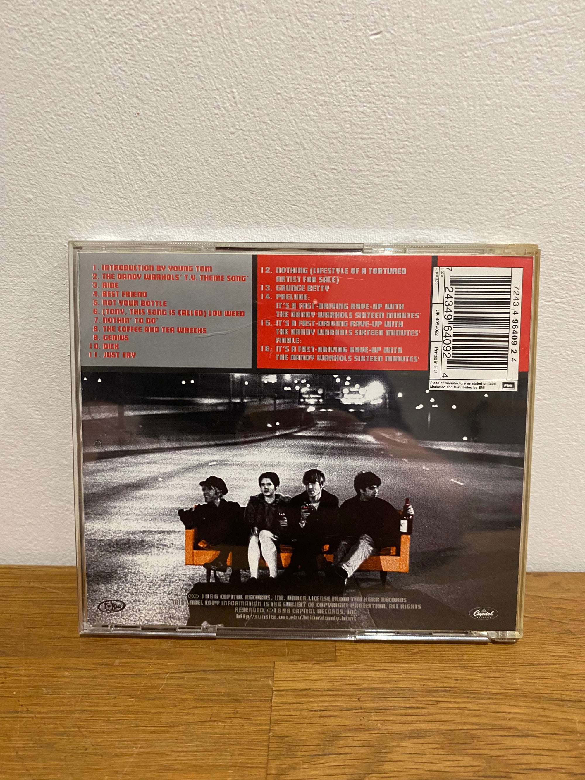 The Dandy Warhols - Dandys rule OK , 1996 Capital Records.