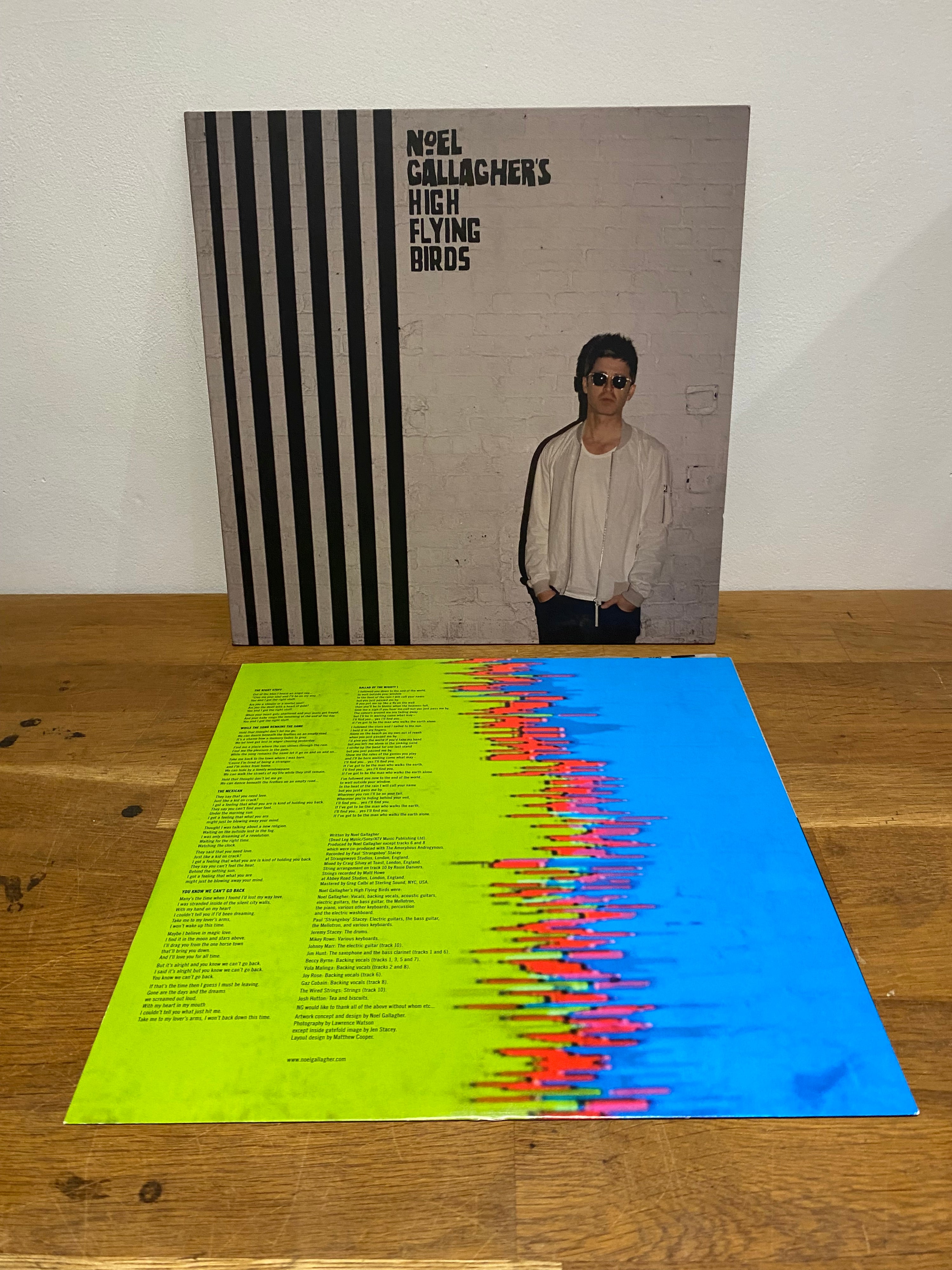 Noel Gallaghers, High Flying Birds - Chasing Yesterday. LP vinyl, 2014 Sour Mash