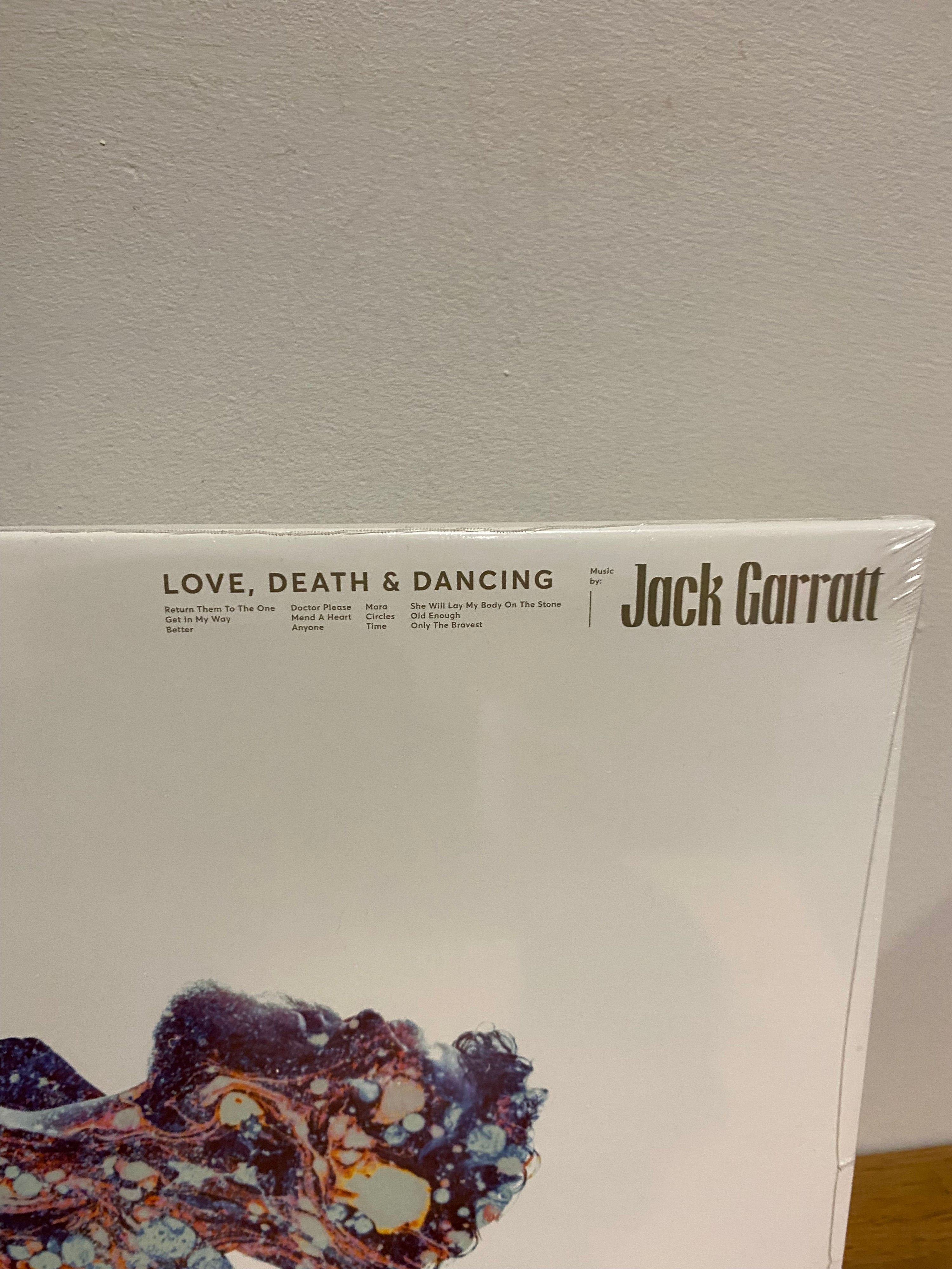 Jack Garratt - Love,Death & Dancing . New and sealed , transparent vinyl album