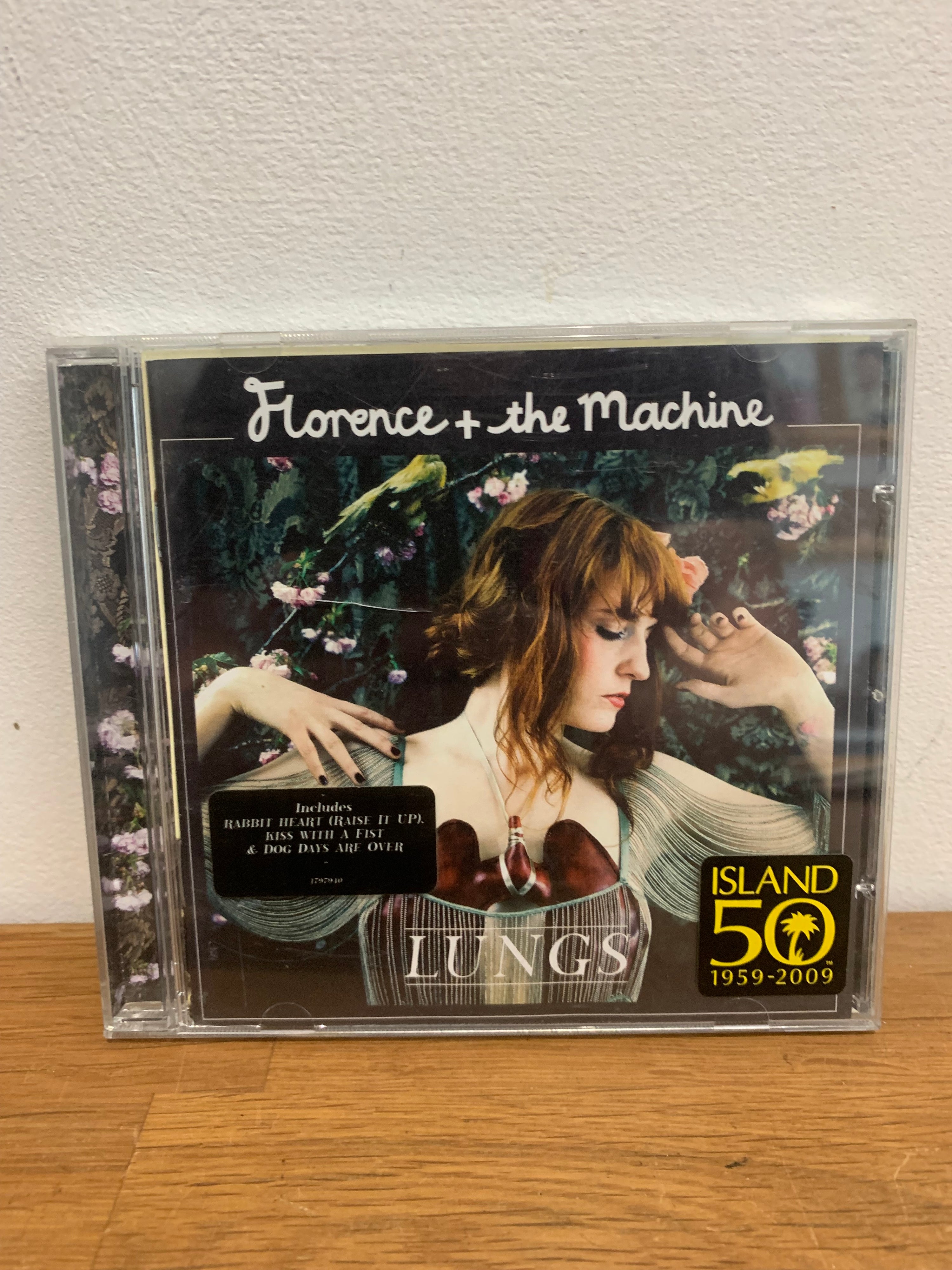 Florence and the machine - Lungs , cd album , 2009 Island records.