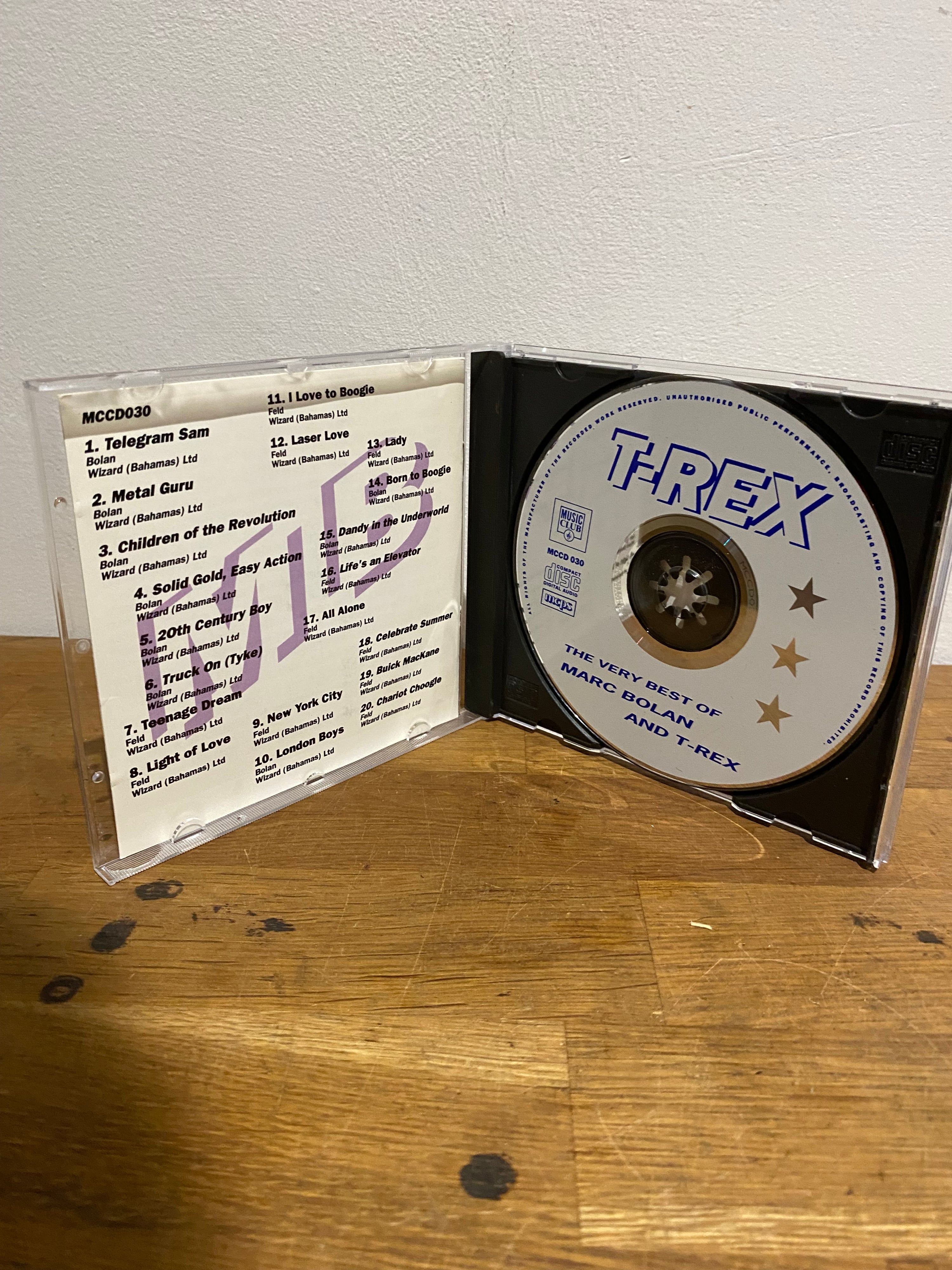 T Rex - The very best of Marc Bolan and T-Rex , cd album