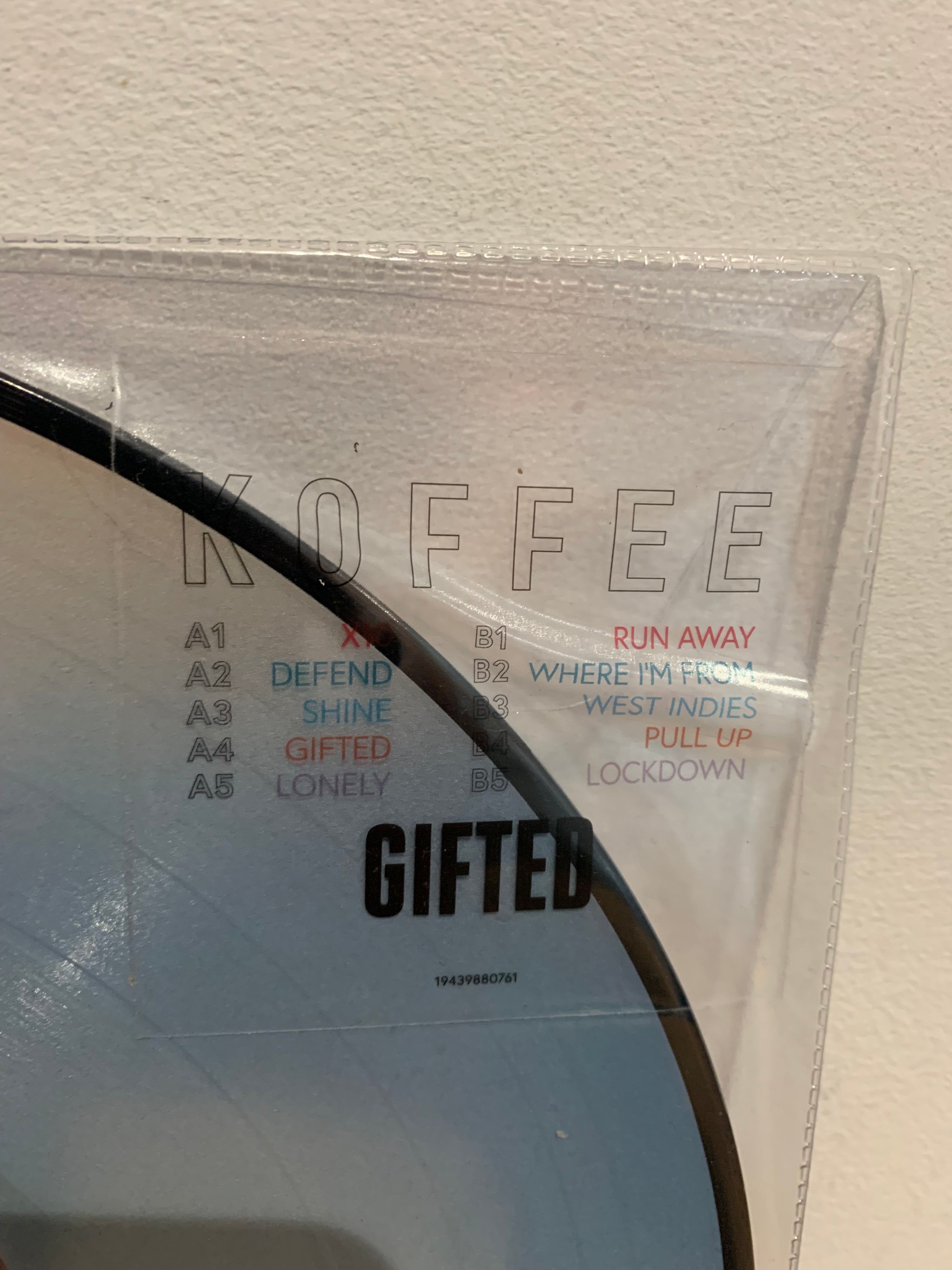 Koffee - Gifted , lp vinyl , 2022 Promised land recordings. Picture disc