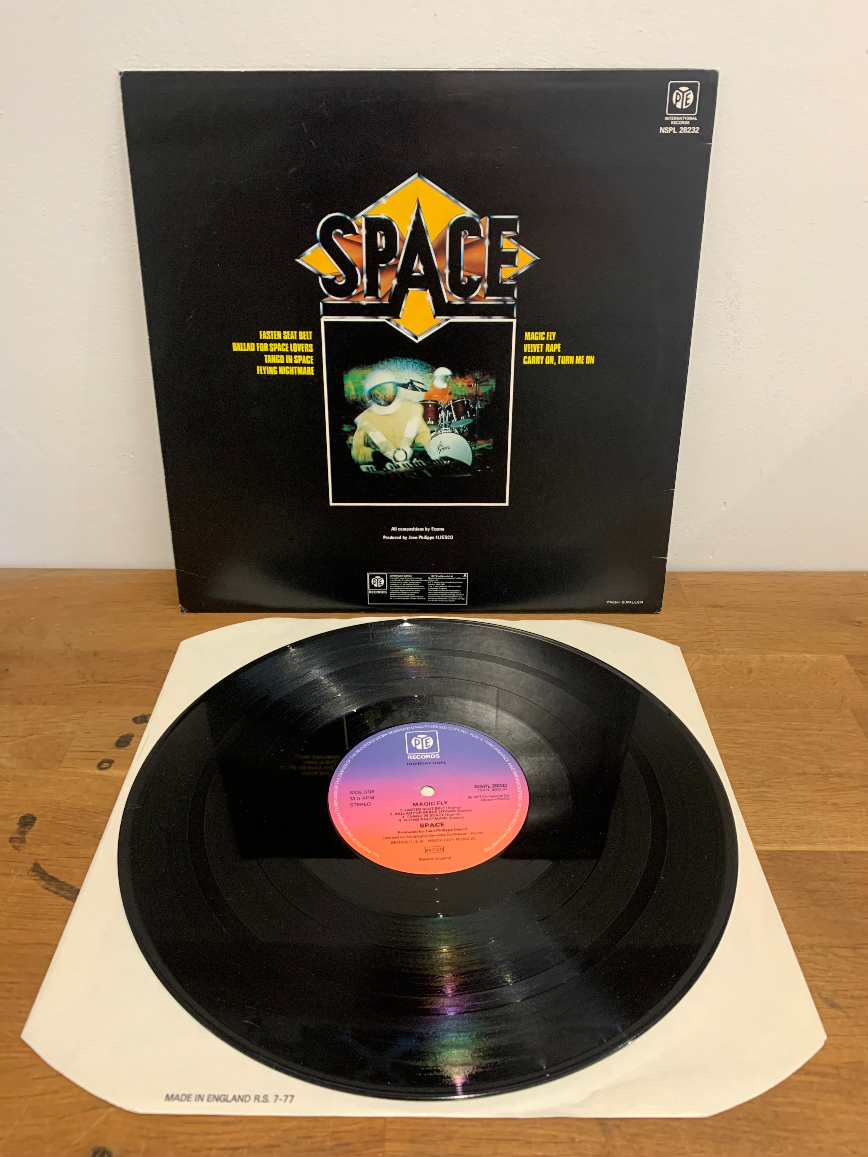 Space - Magic Fly , Lp album , 1977.