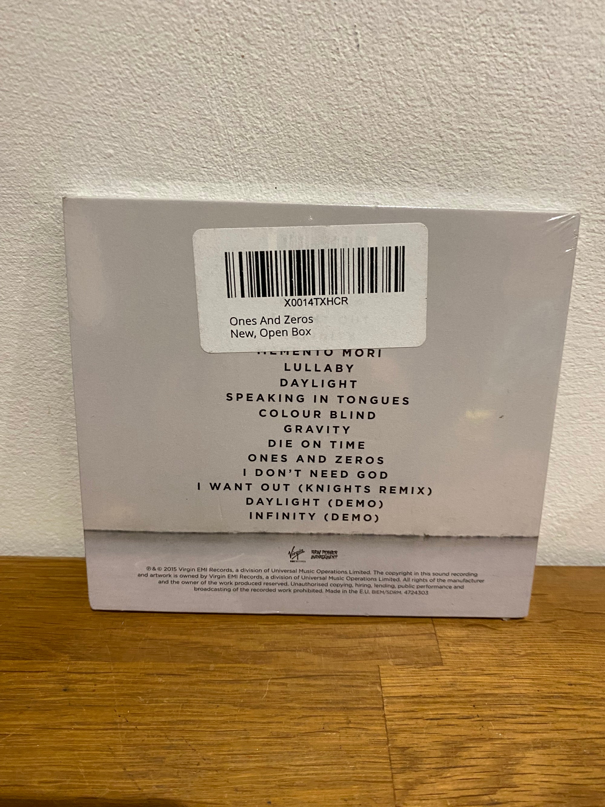 Young Guns - Ones and Zeros, new and sealed cd album