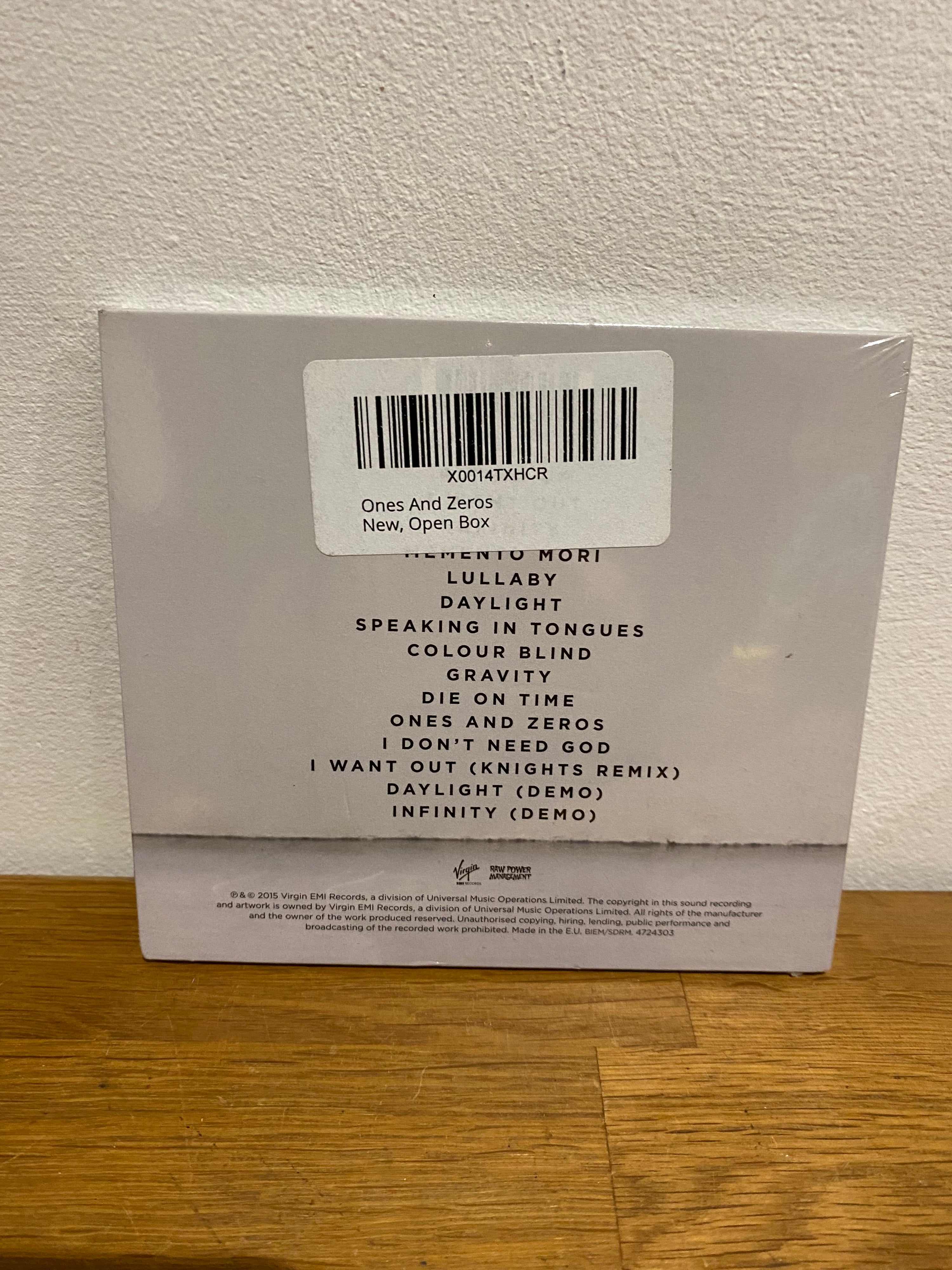 Young Guns - Ones and Zeros, new and sealed cd album