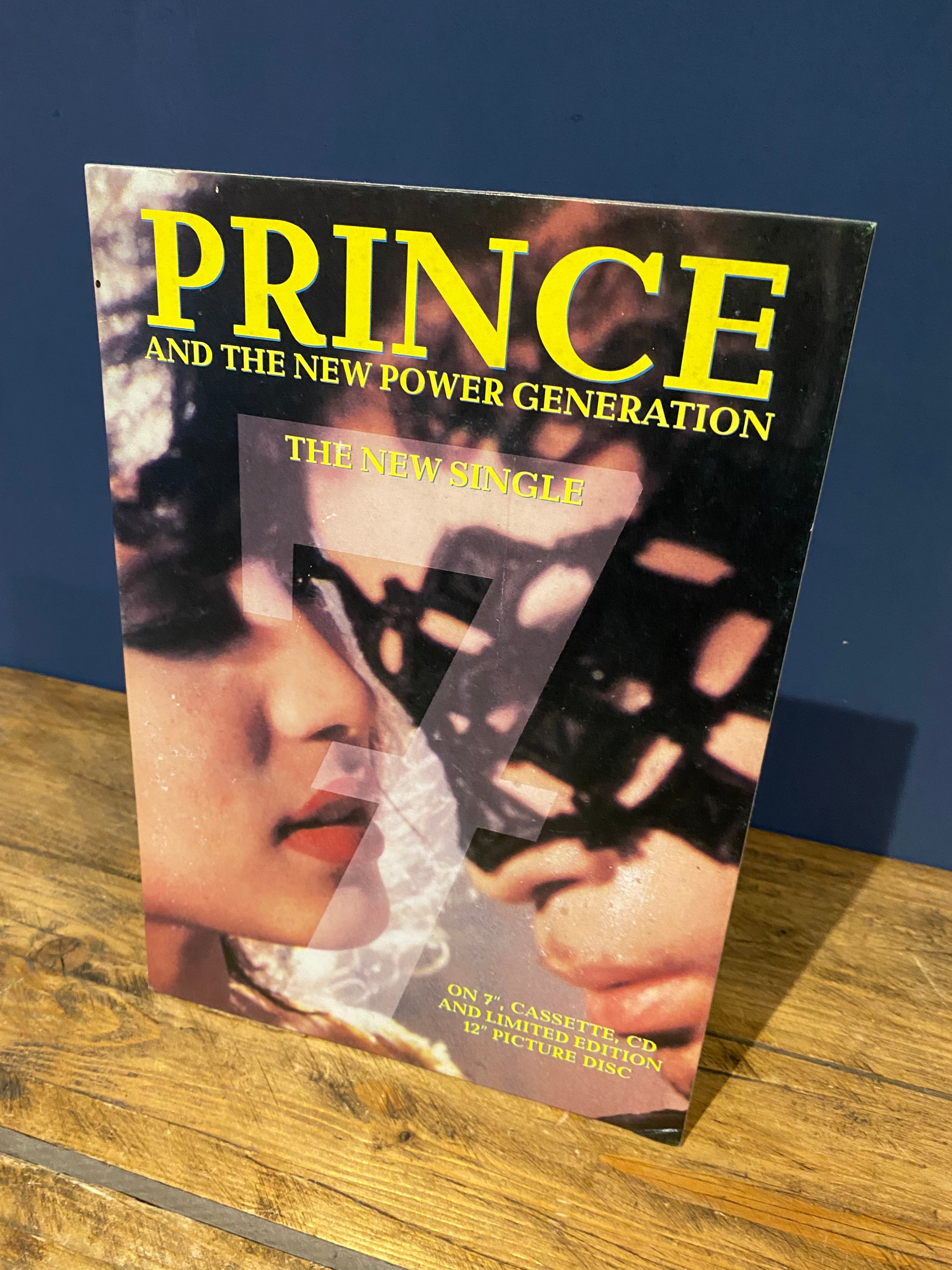 Prince and the New Power Generation- 7 , store show card