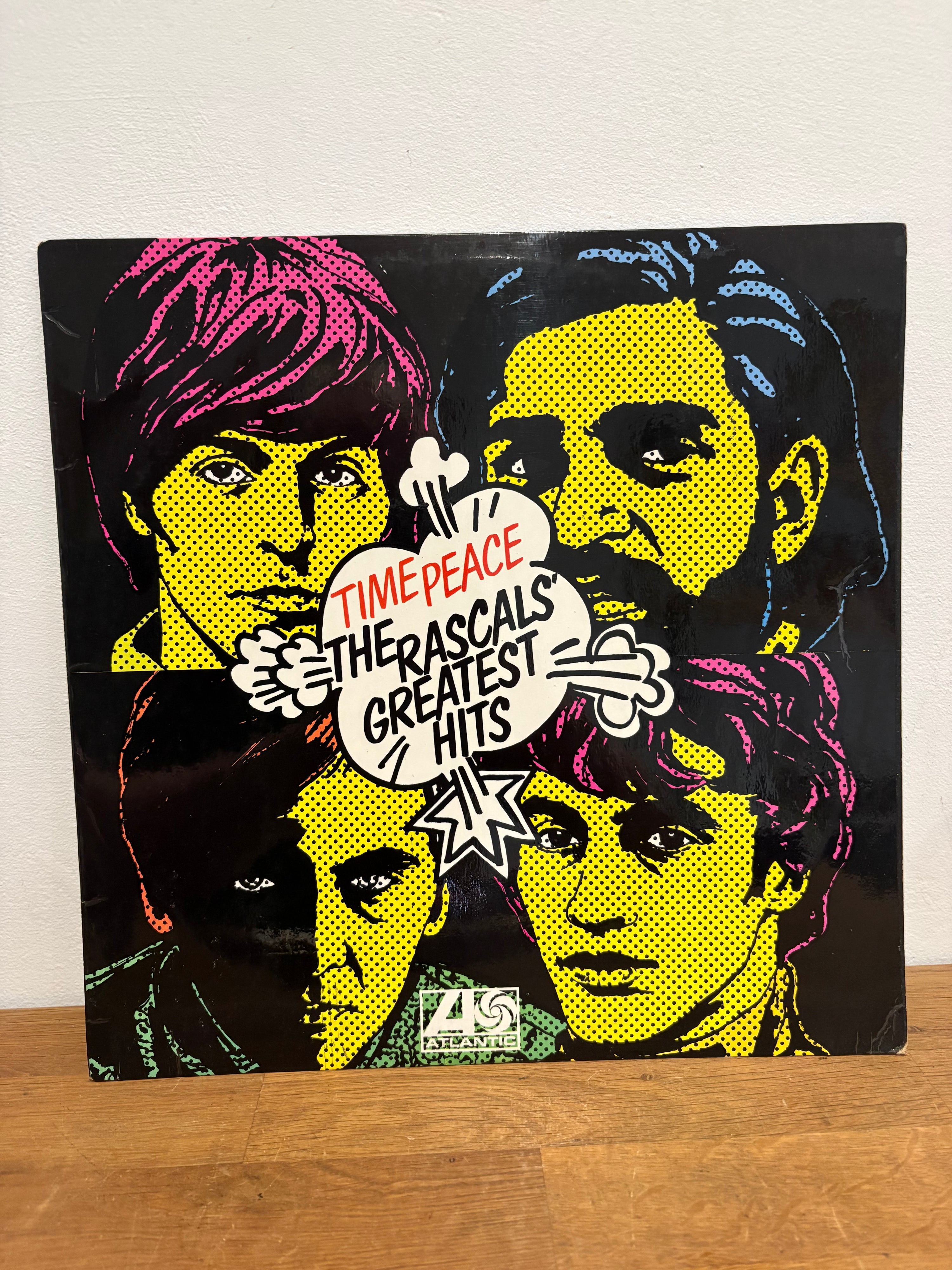 The Rascals - Time Peace, greatest hits , lp album, Atlantic 1968.