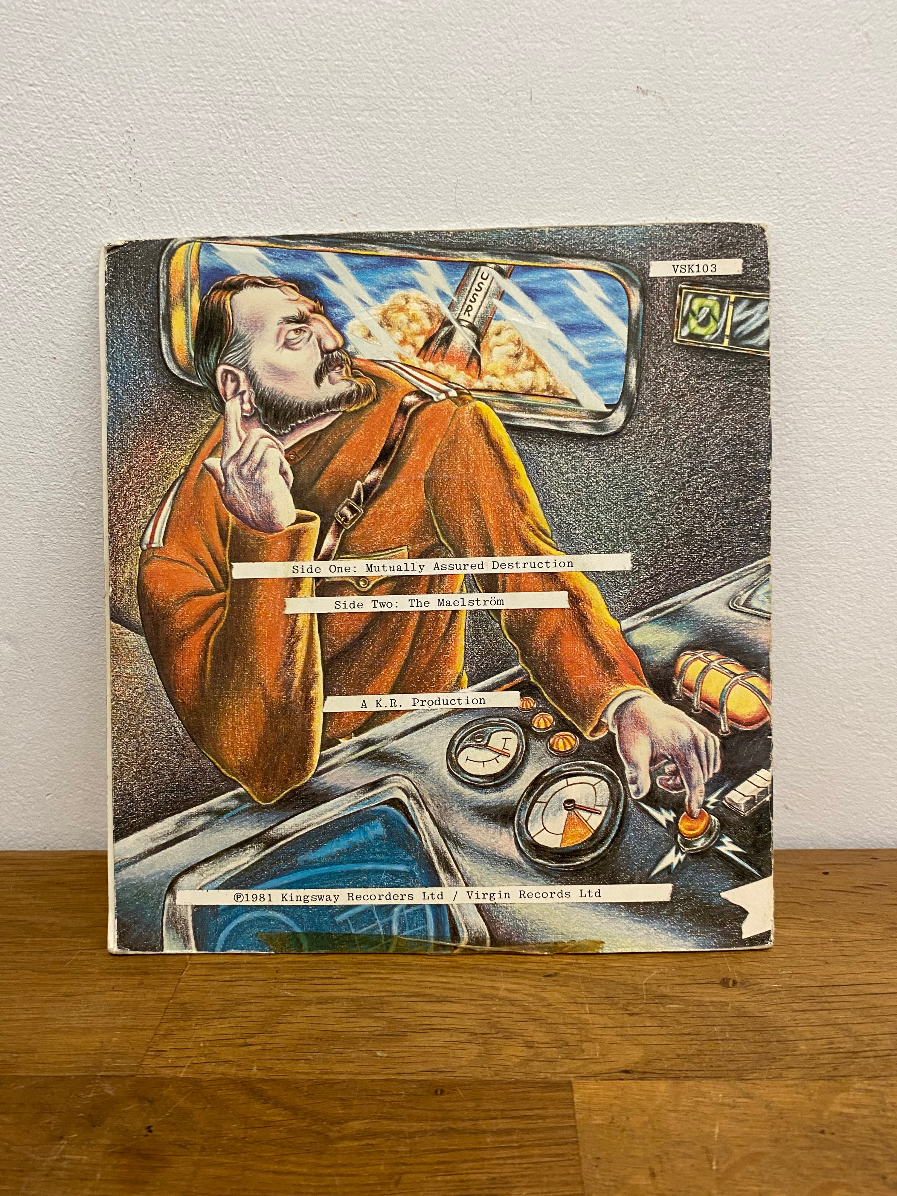 Gillan - Mutually Assured Destruction, 7” single , booklet sleeve , 1980 Virgin
