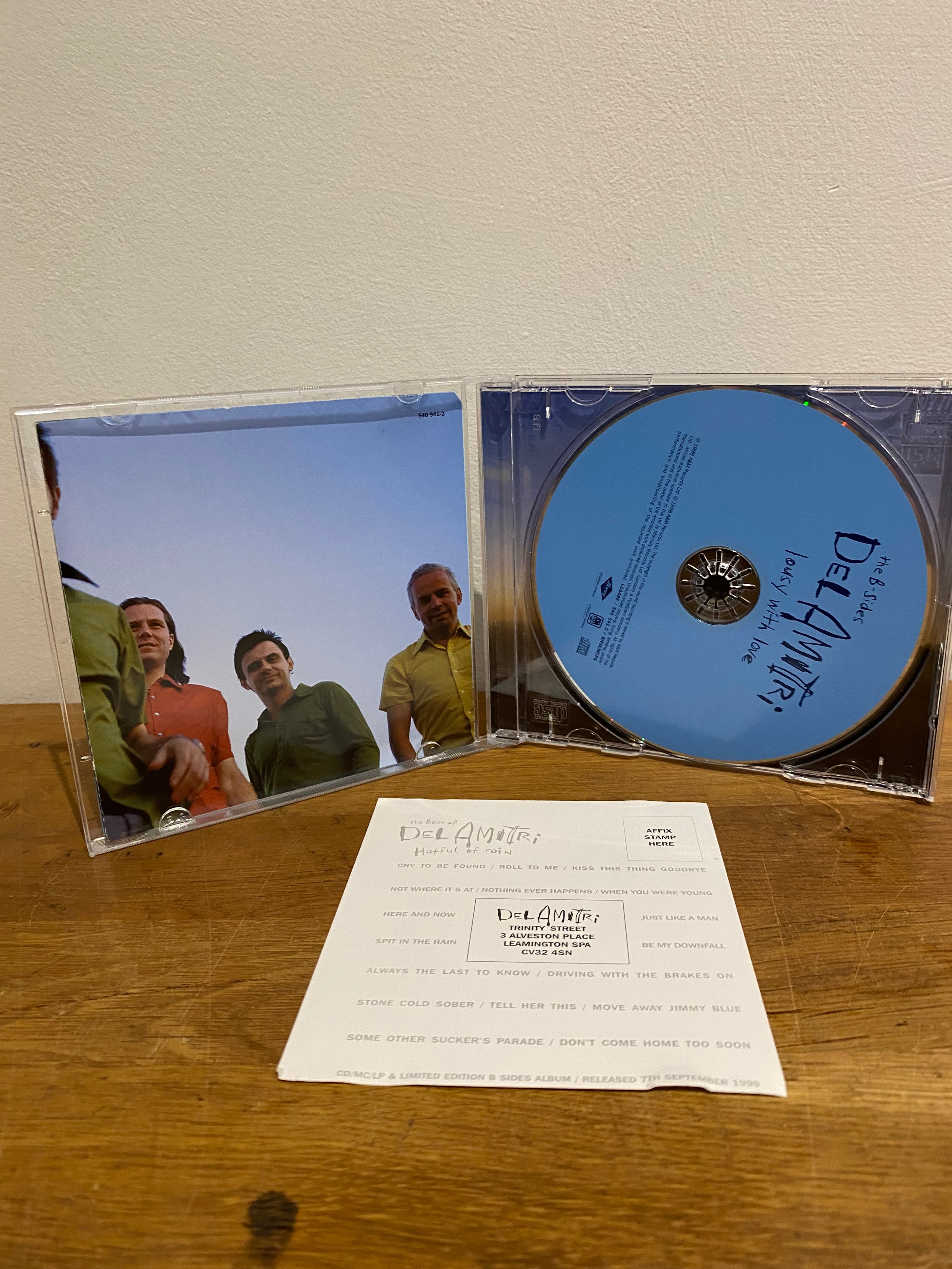 Del Amitri - The B Sides, Lousy with love , cd album