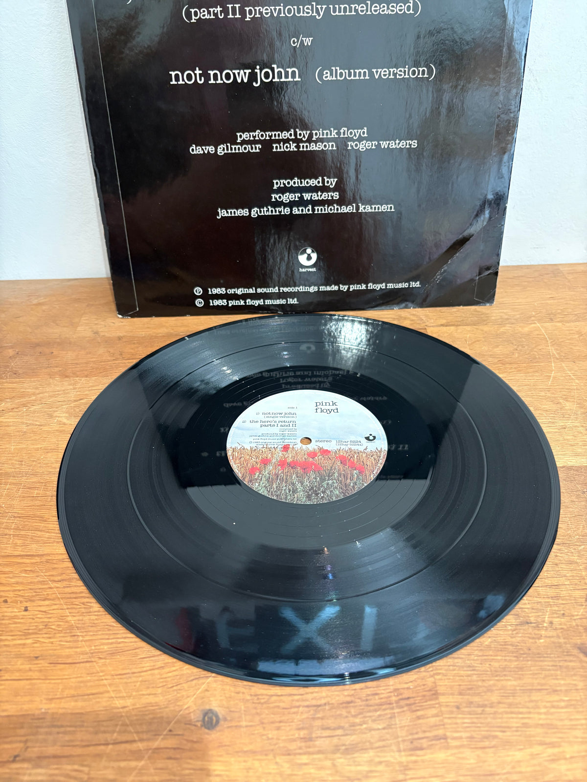 Pink Floyd - Not now John , 12 inch single , 1983 Harvest, 12har5224.