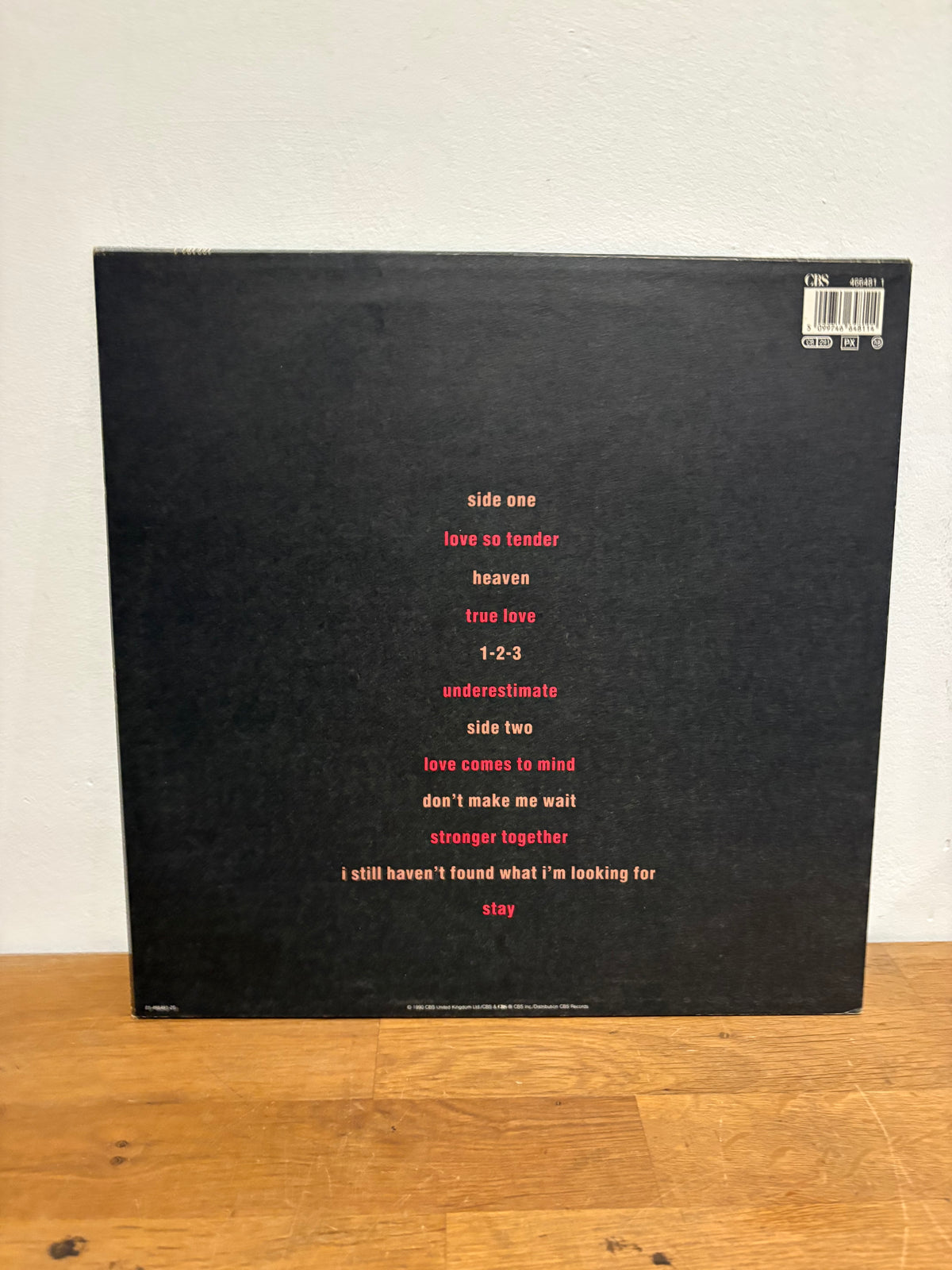 The Chimes - Debut Album , LP album. 1990 CBS.