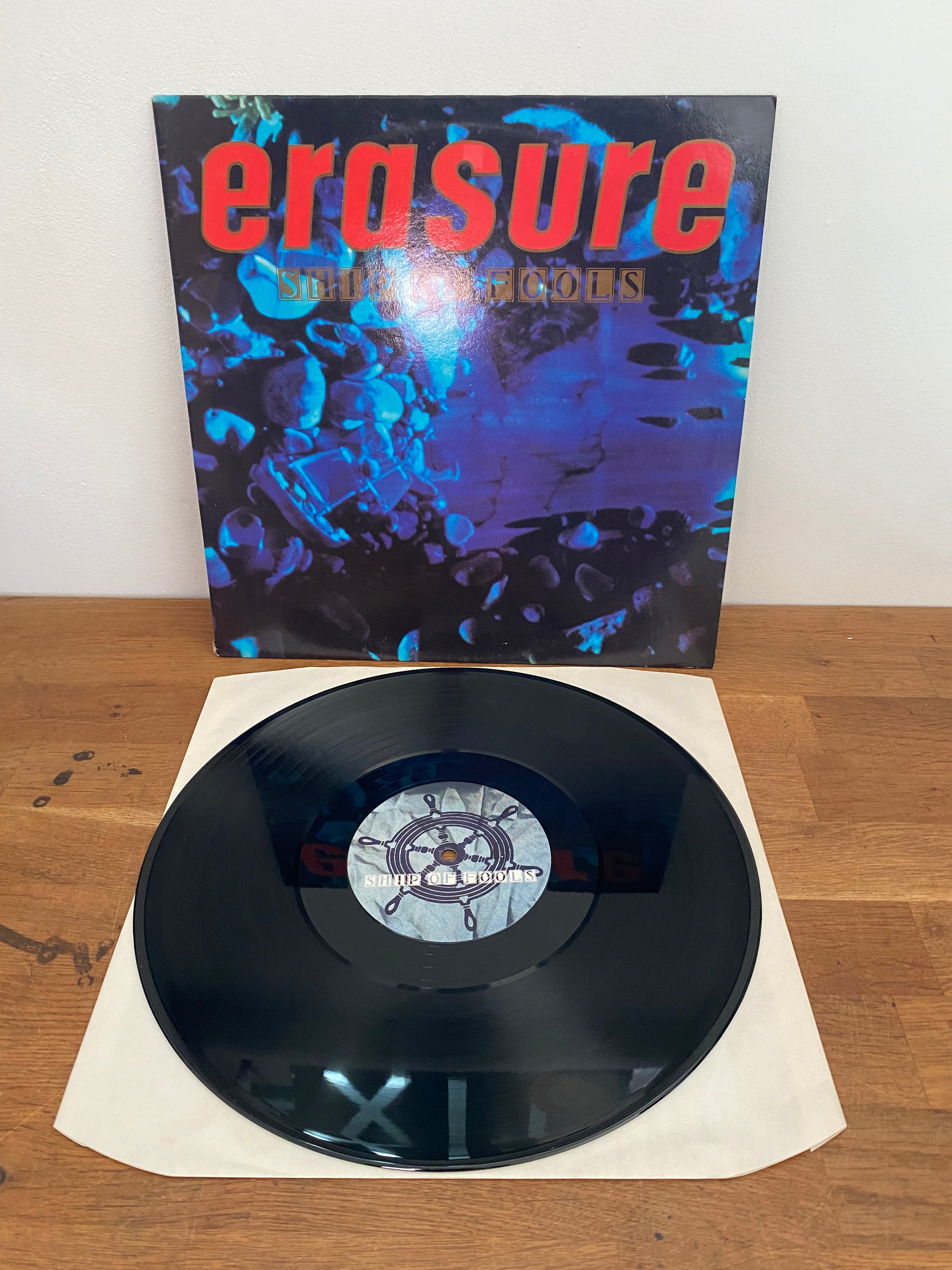 Erasure - Ship of Fools , 12 inch single , 1988 mute records