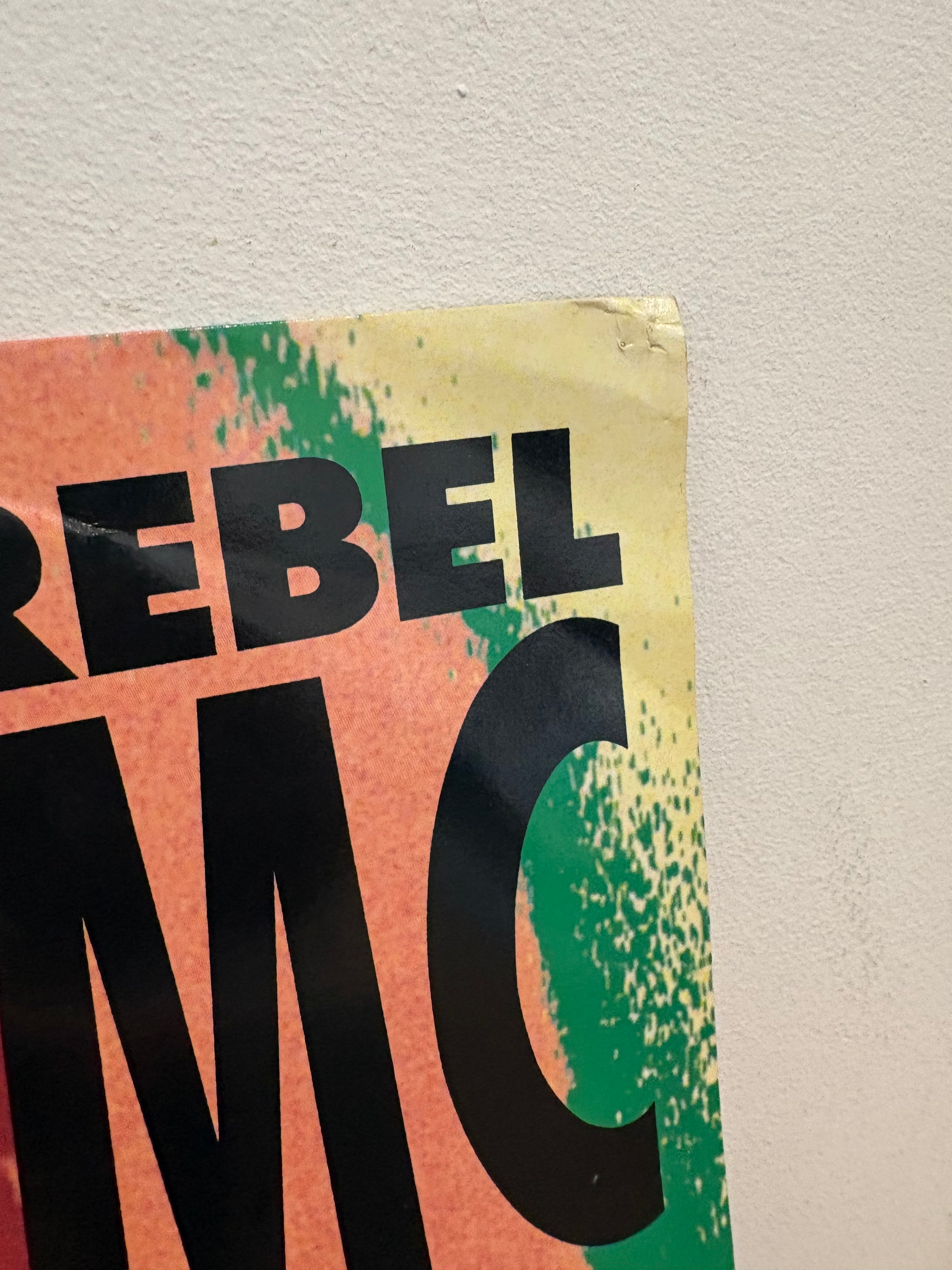 Rebel MC - Better World , 12 inch single , 1990 Desire Records.