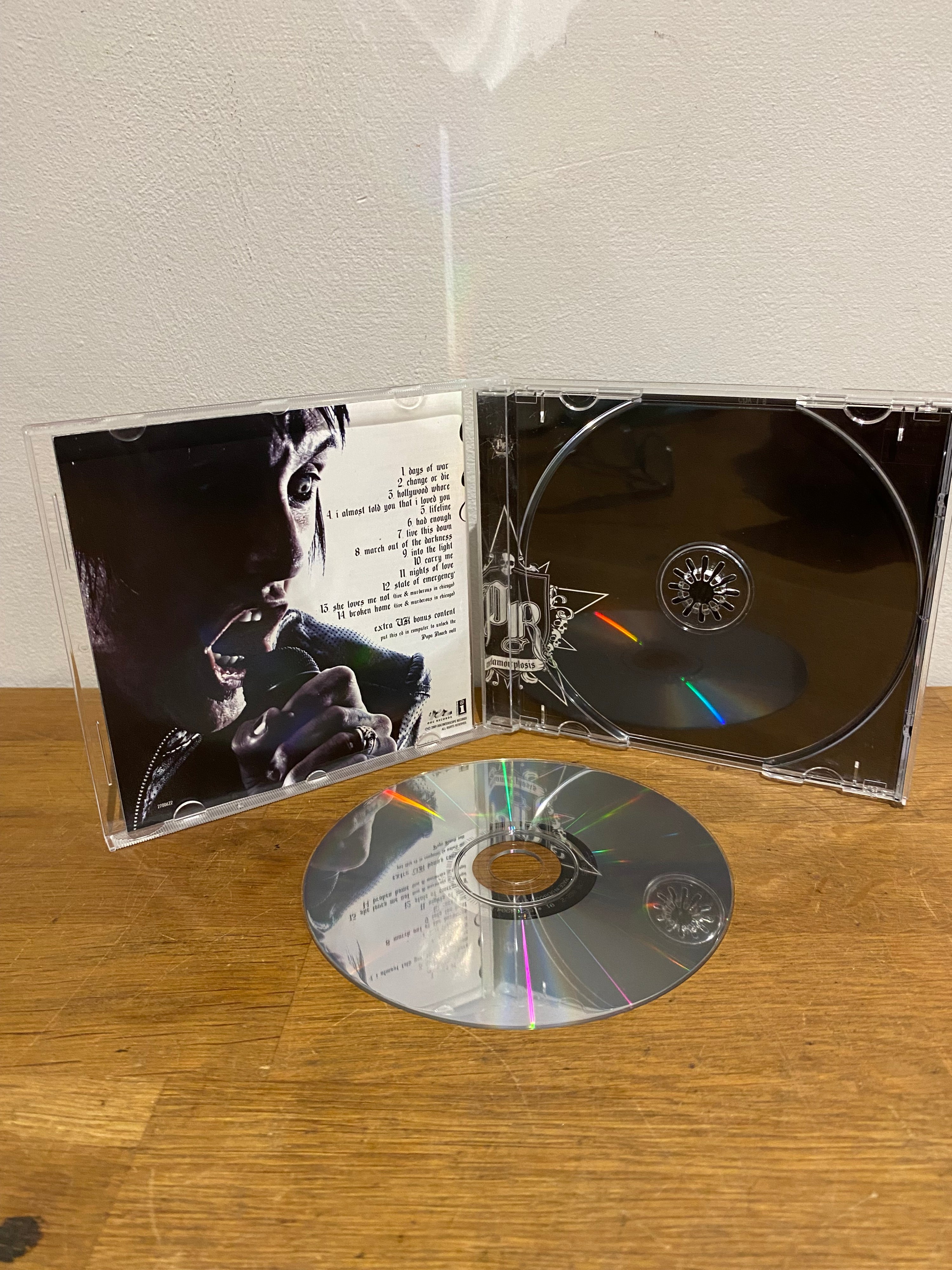 Papa Roach - Metamorphosis, cd album , 2009