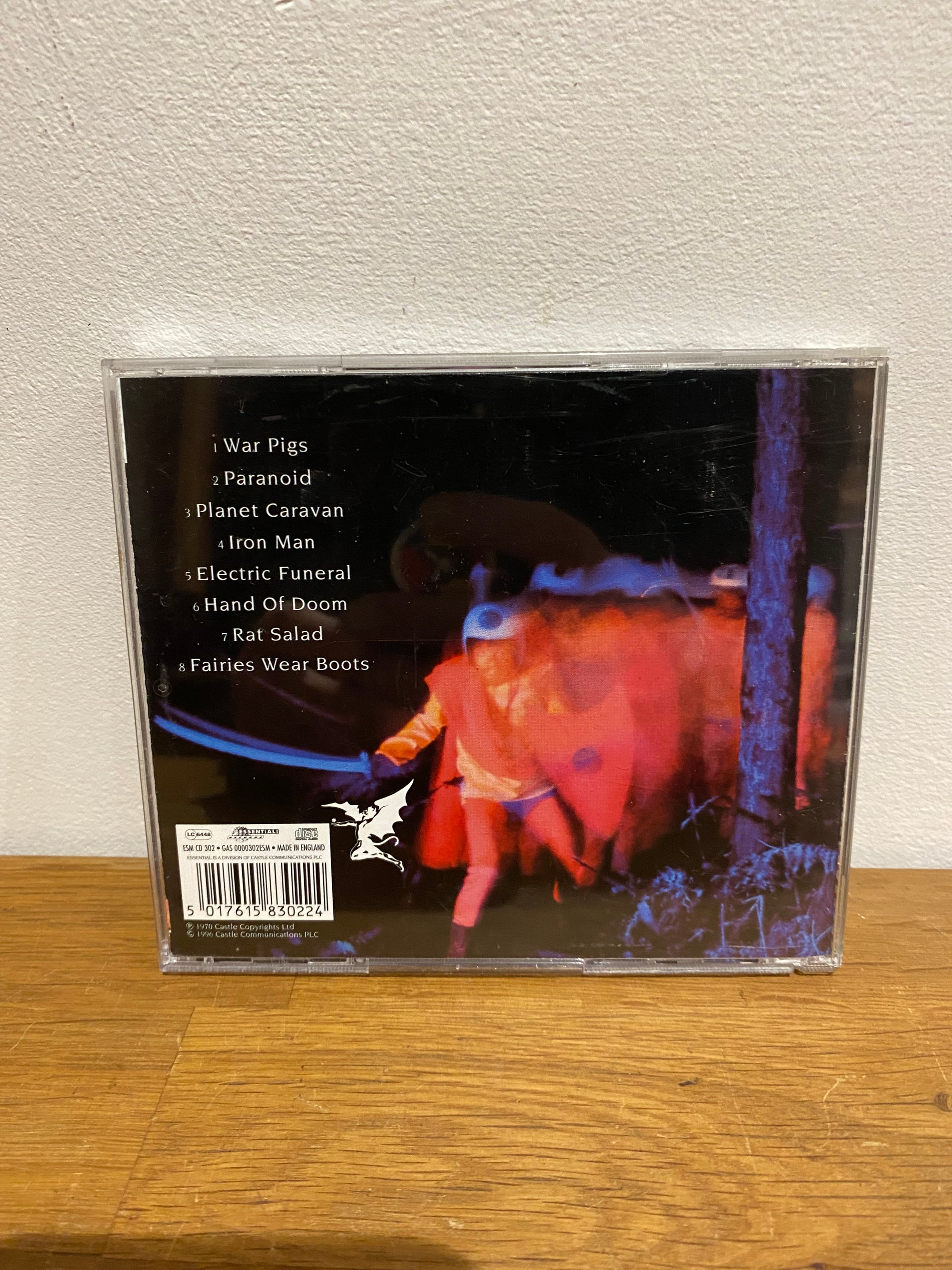 Black Sabbath- Paranoid , cd album , 1996