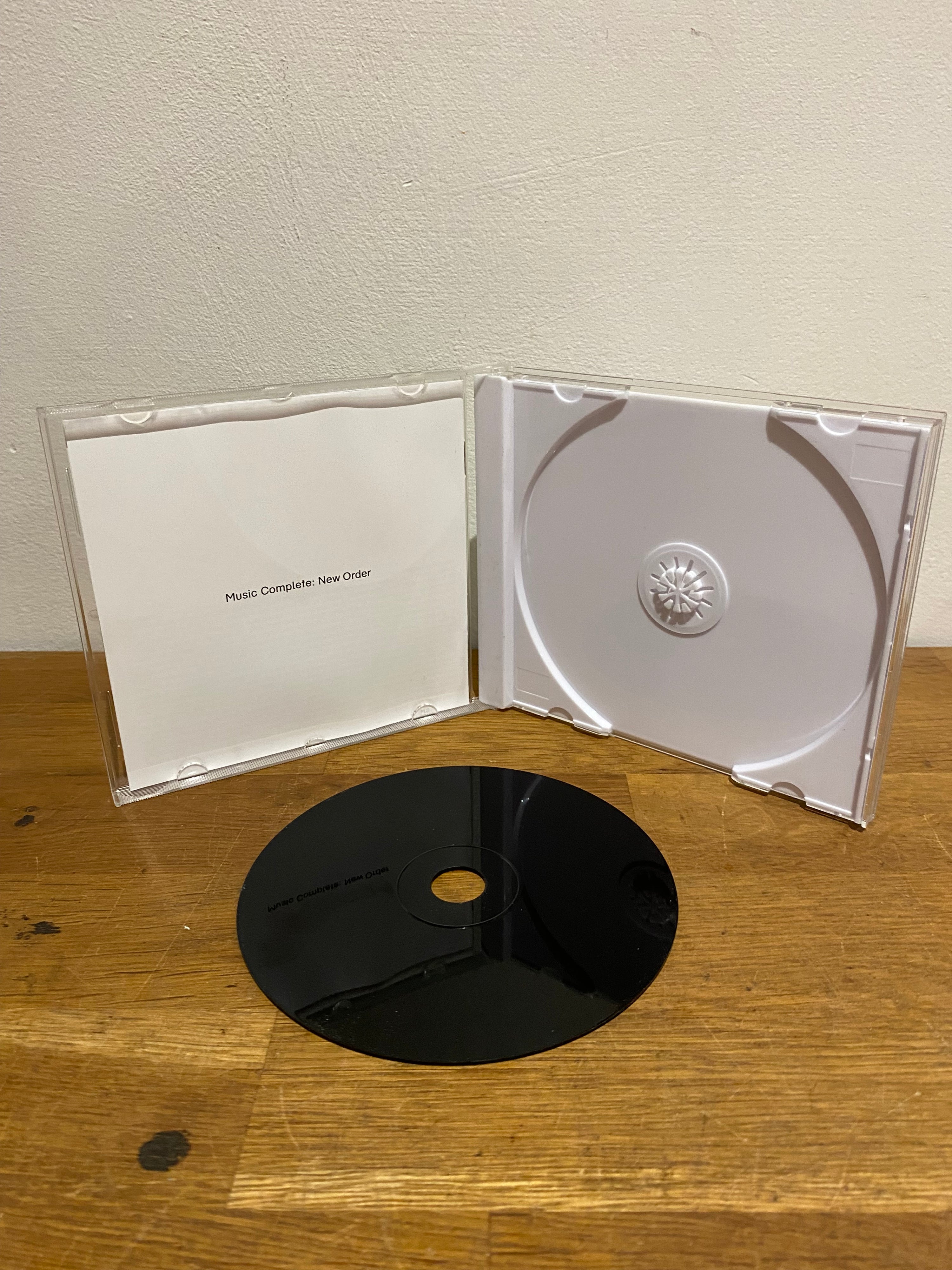 Rare New Order , Music Complete , Blank cd , shop display cd , not playable…
