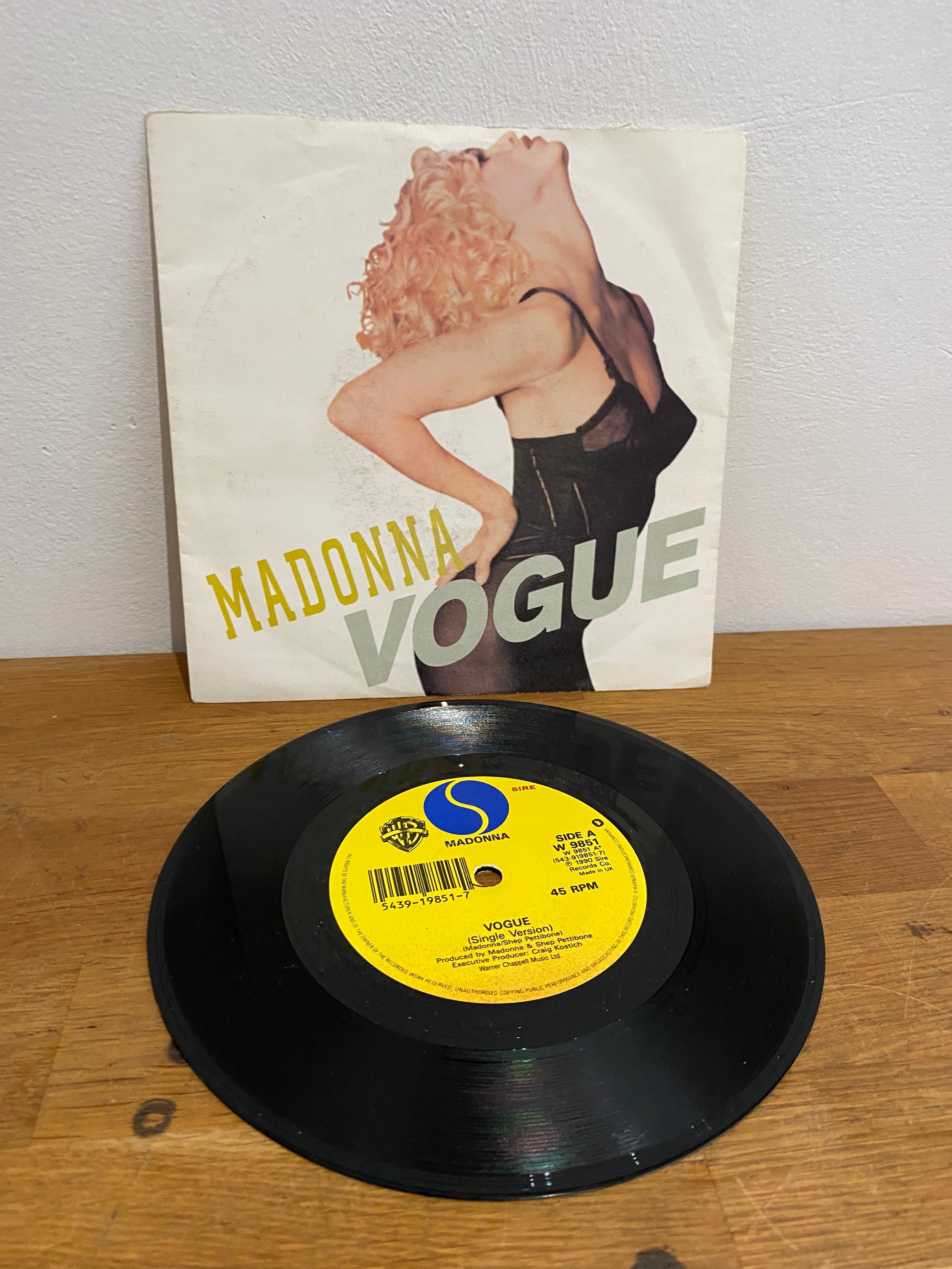 Madonna - Vogue , 7” single