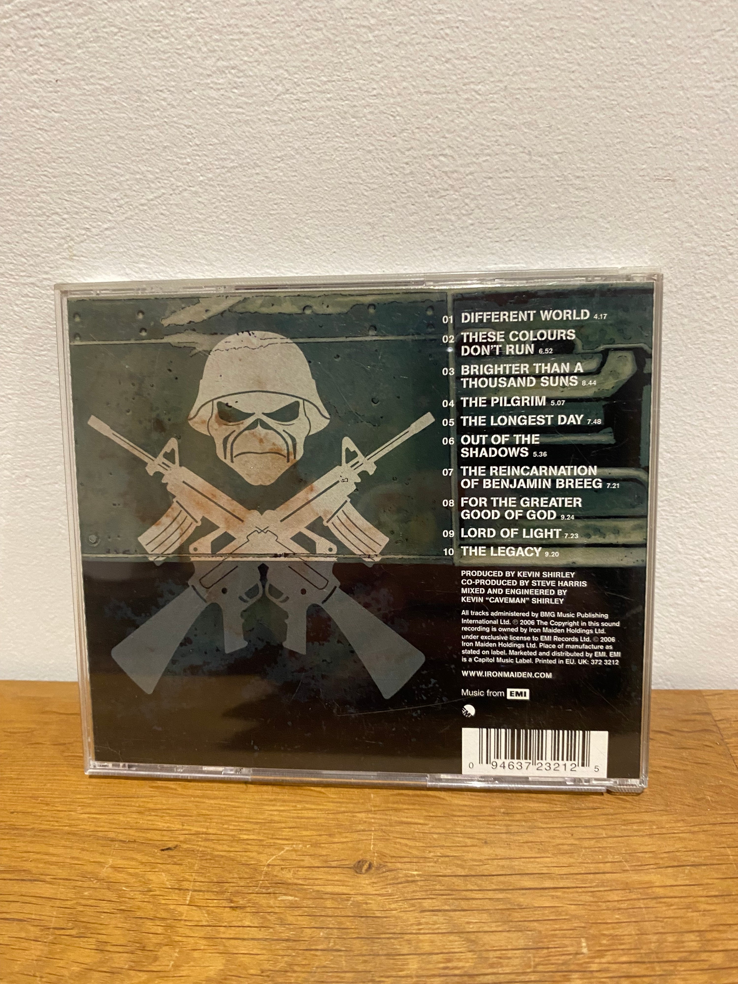 Iron Maiden - A matter of life and death, cd album, 2006