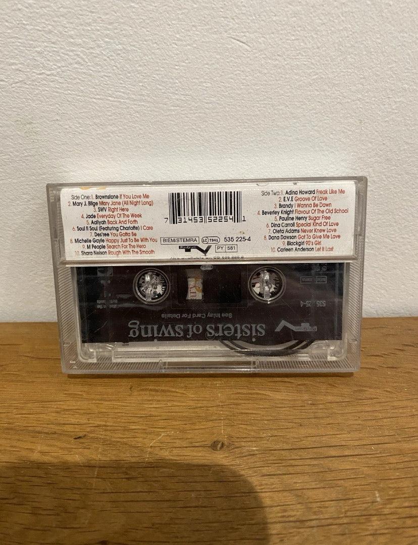 Sisters Of Swing- Various Artists, Cassette Album 1996