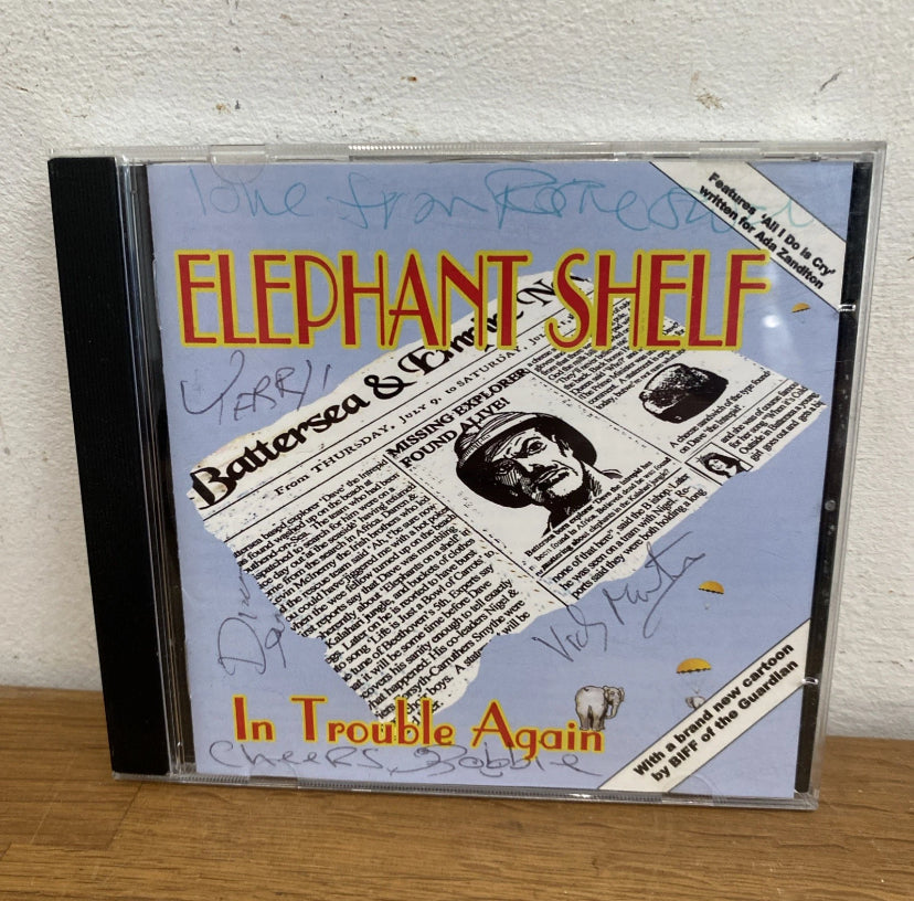 Elephant Shelf - In trouble again, Cd album , Signed