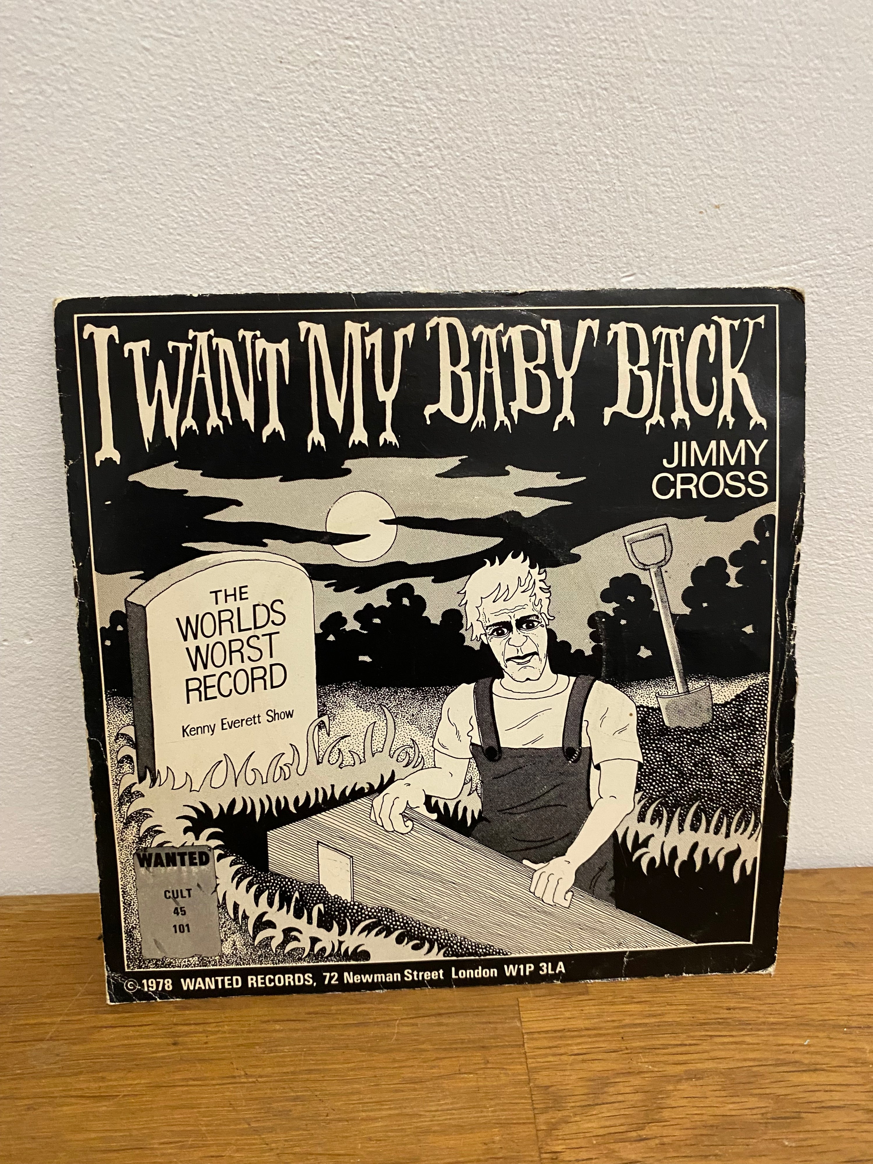 Jimmy Cross - I Want my baby back , 1978, 7” single