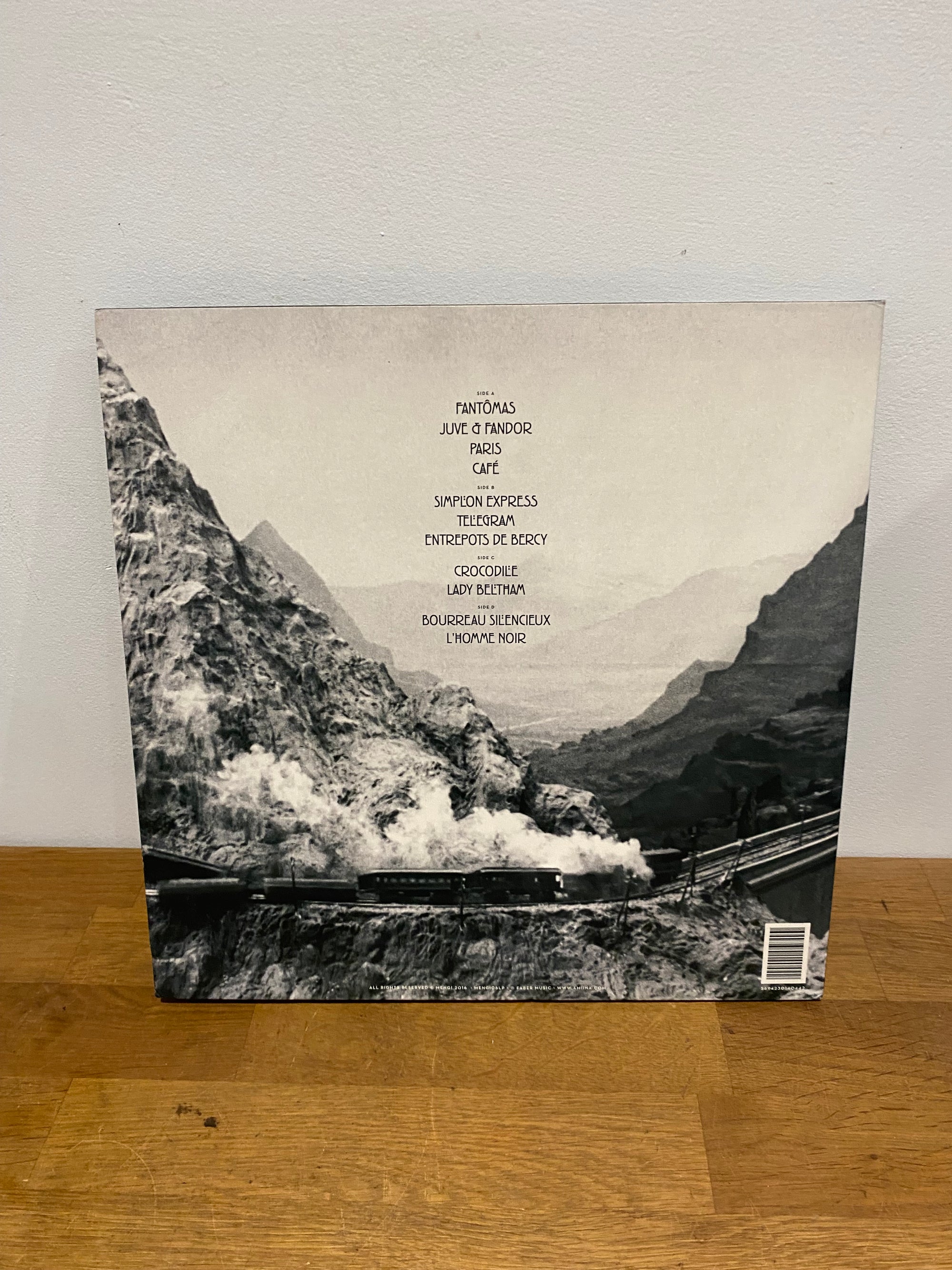 Amiina - Fantomas , double vinyl album . Signed sleeve, Mengi 2016