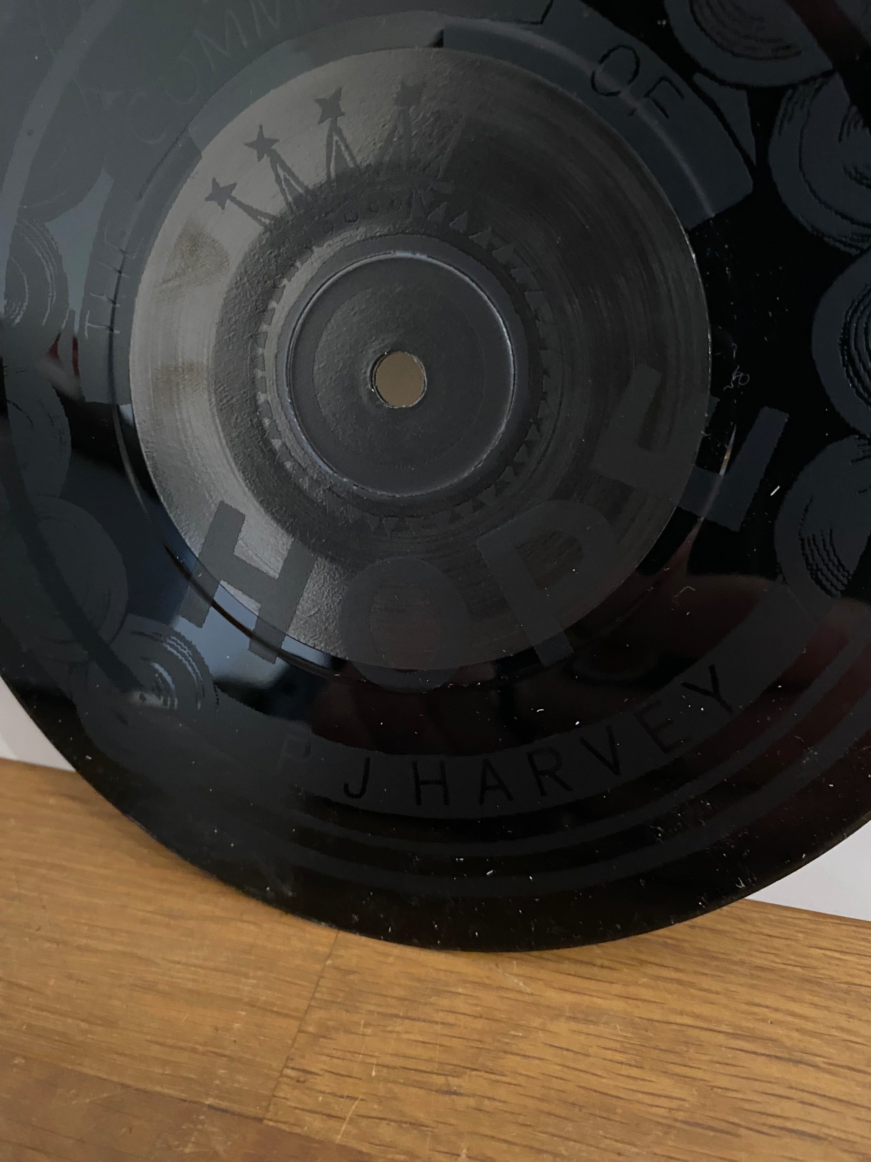 PJ Harvey - The Community of Hope , 7” Etched vinyl