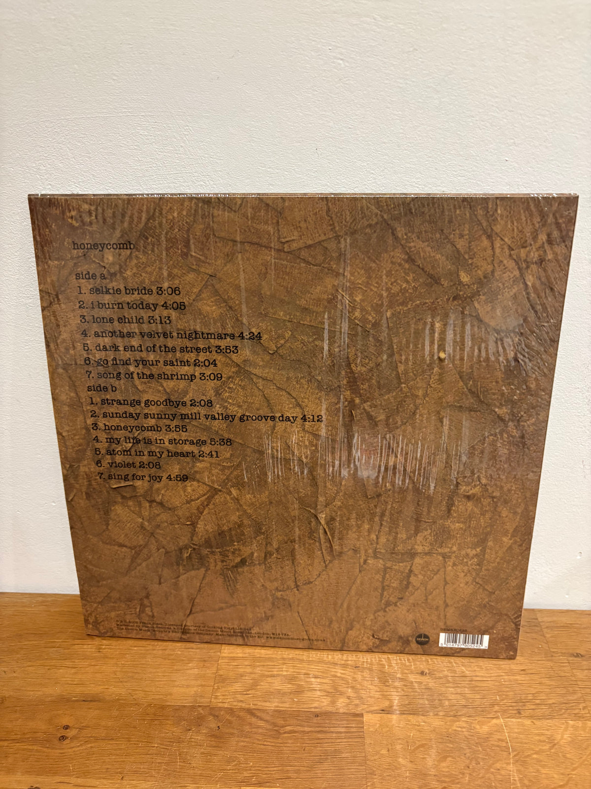 Frank Black - Honeycomb, vinyl lp album, translucent honey vinyl, 2005 Demon