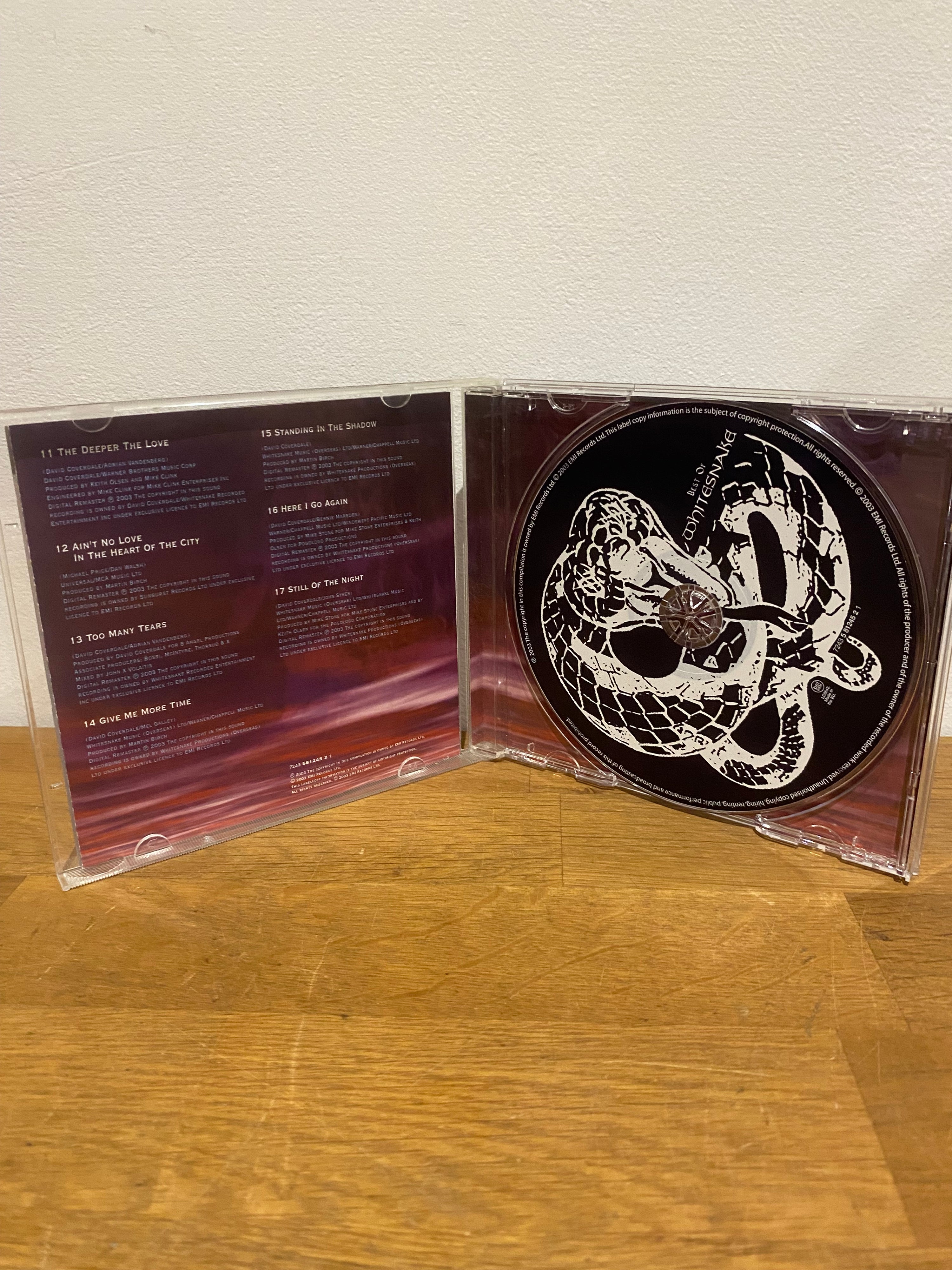 Whitesnake - Best of Whitesnake CD Album (2003)