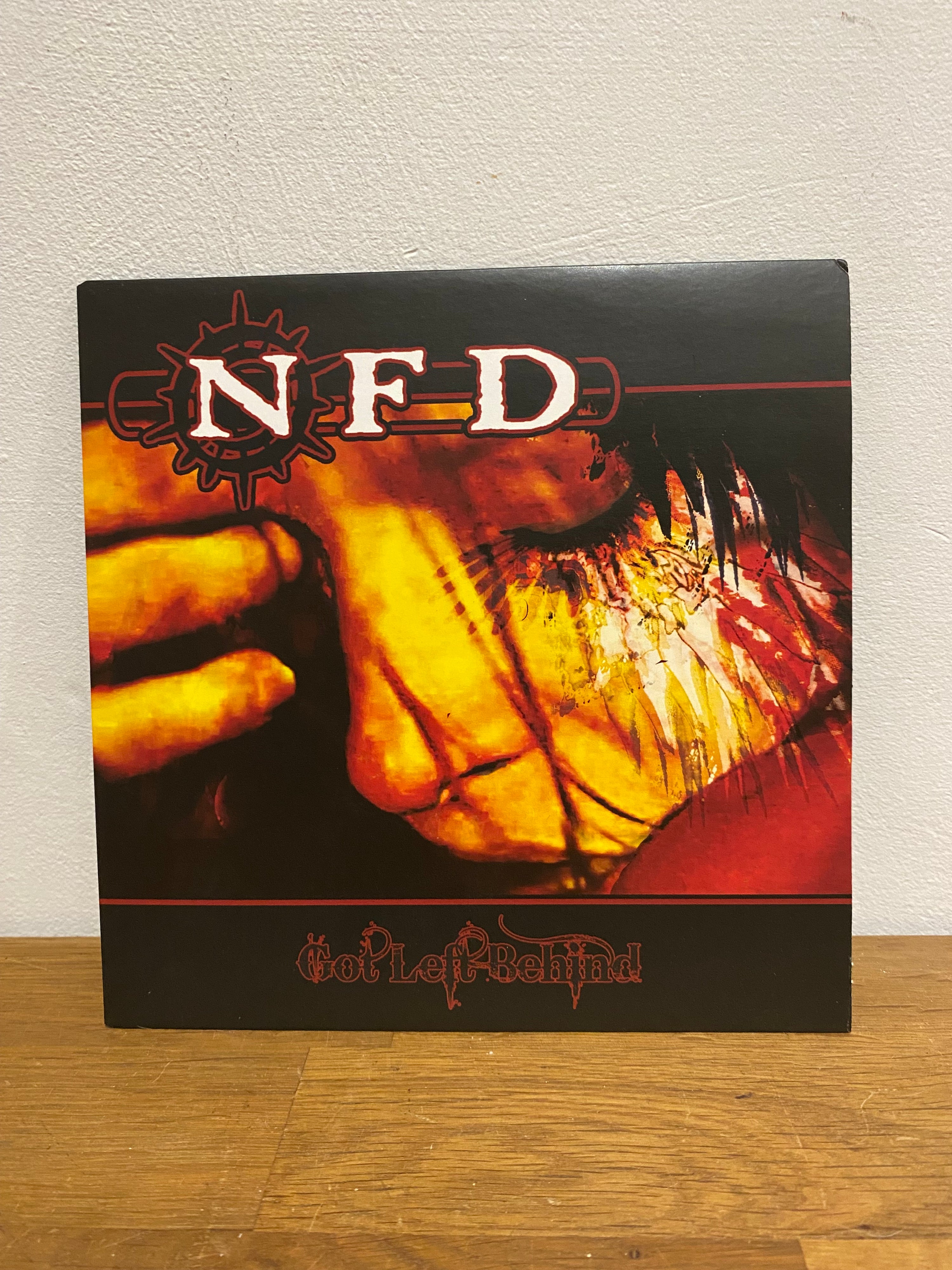 NFD - Got left behind , 7 inch red vinyl. 2016