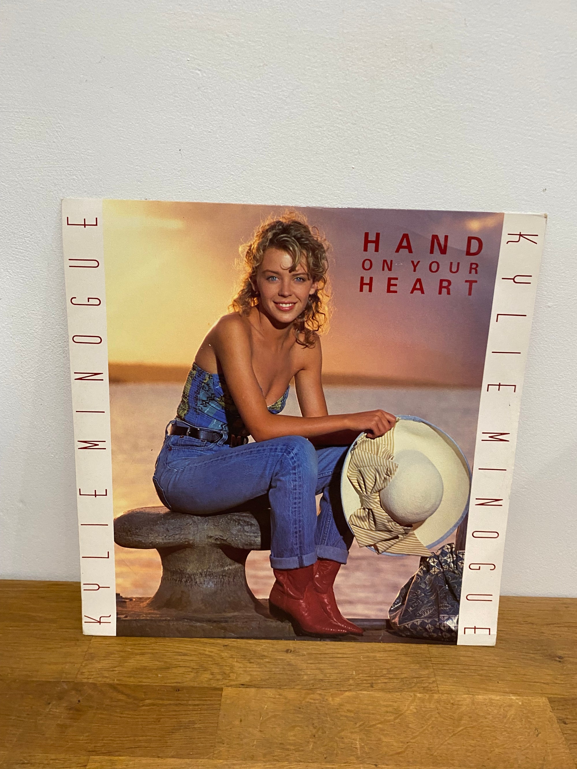 Kylie Minogue - Hand on your heart, 12” single, PWL records, 1989