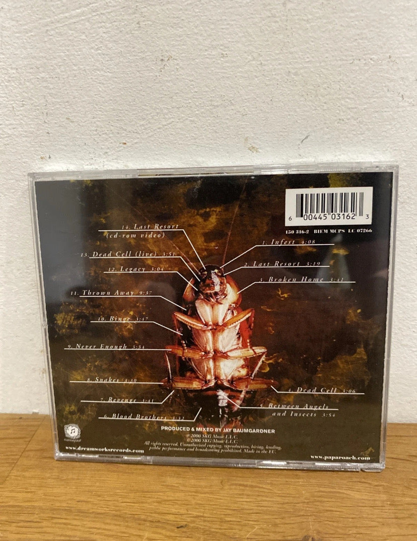 Papa Roach - Infest CD Album (2000)