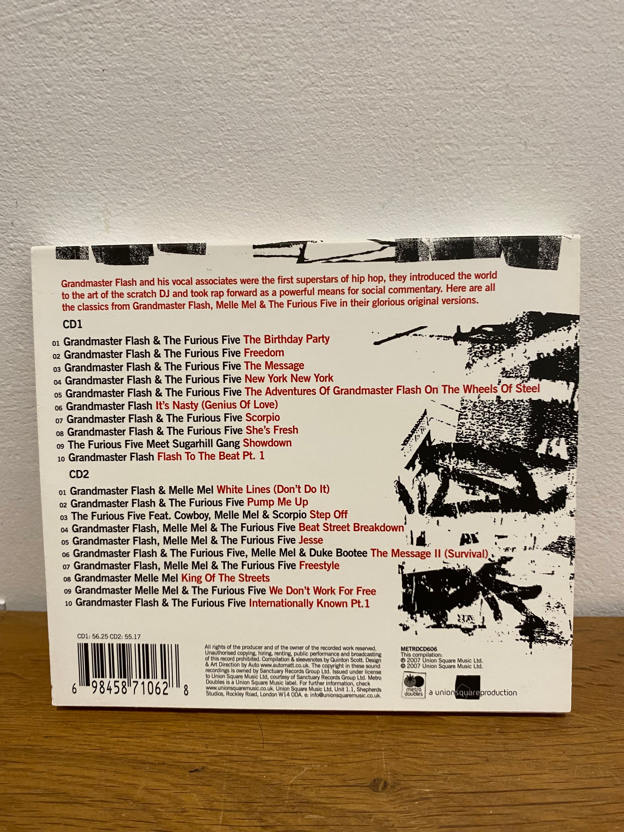 The Essential Grandmaster Flash , cd album , 2007 , double cd