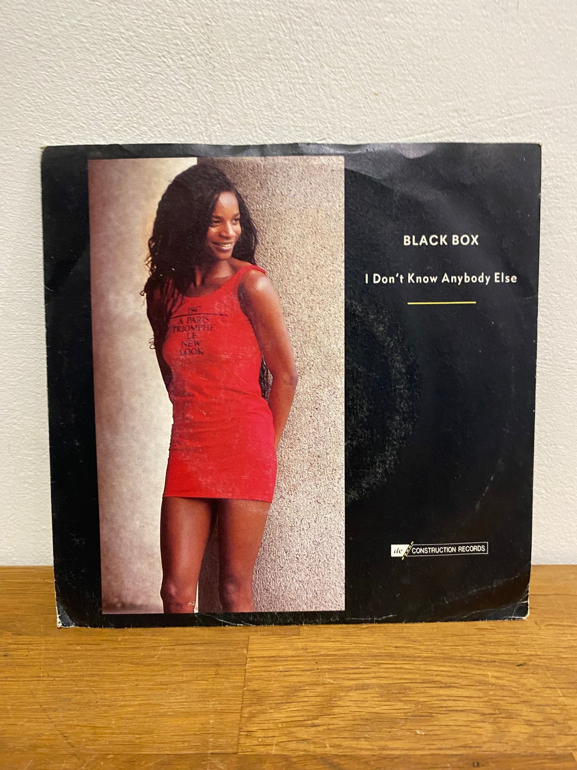 Black box - I Don’t know anybody else . 7 inch record , 1990