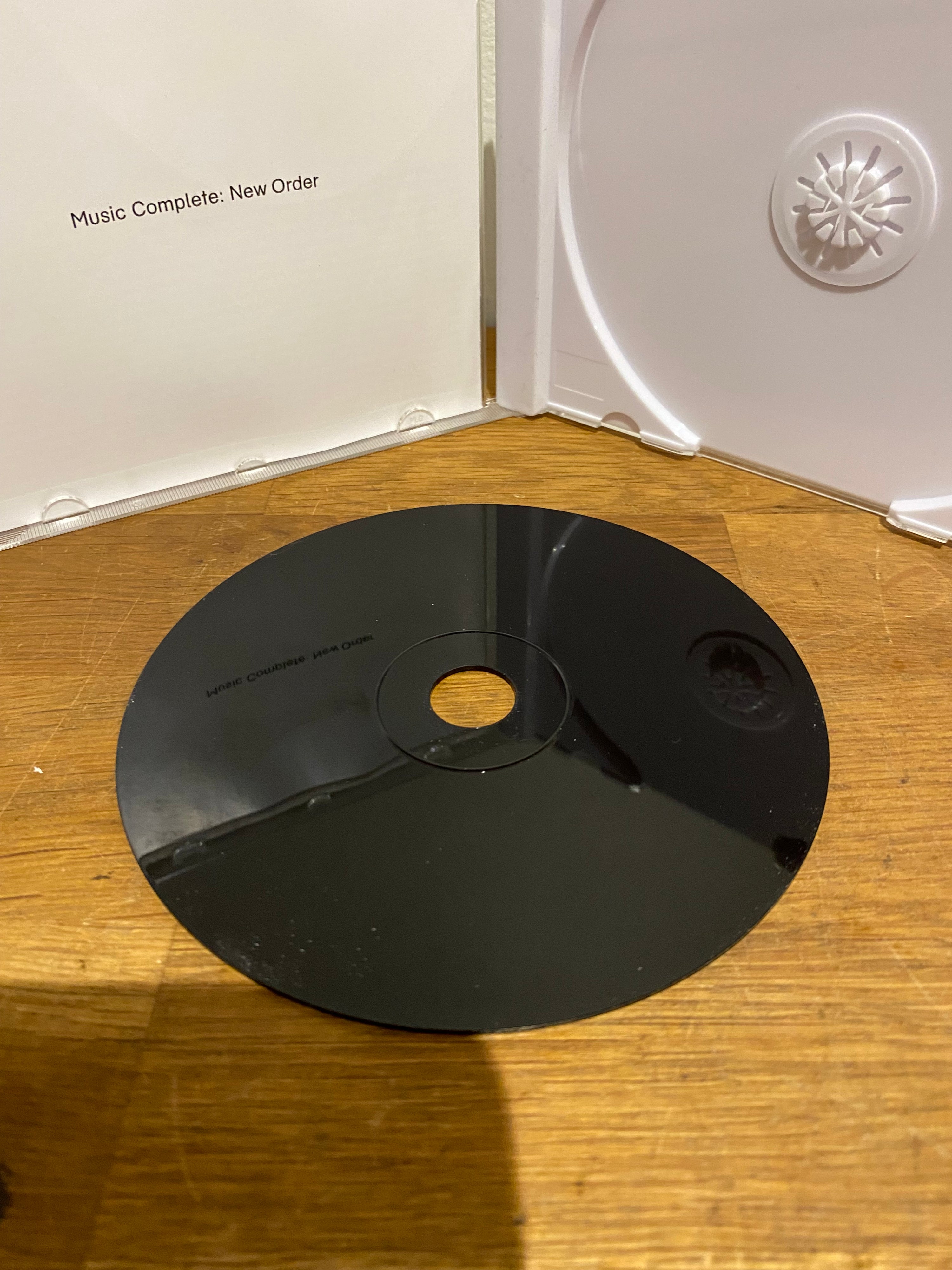 Rare New Order , Music Complete , Blank cd , shop display cd , not playable…