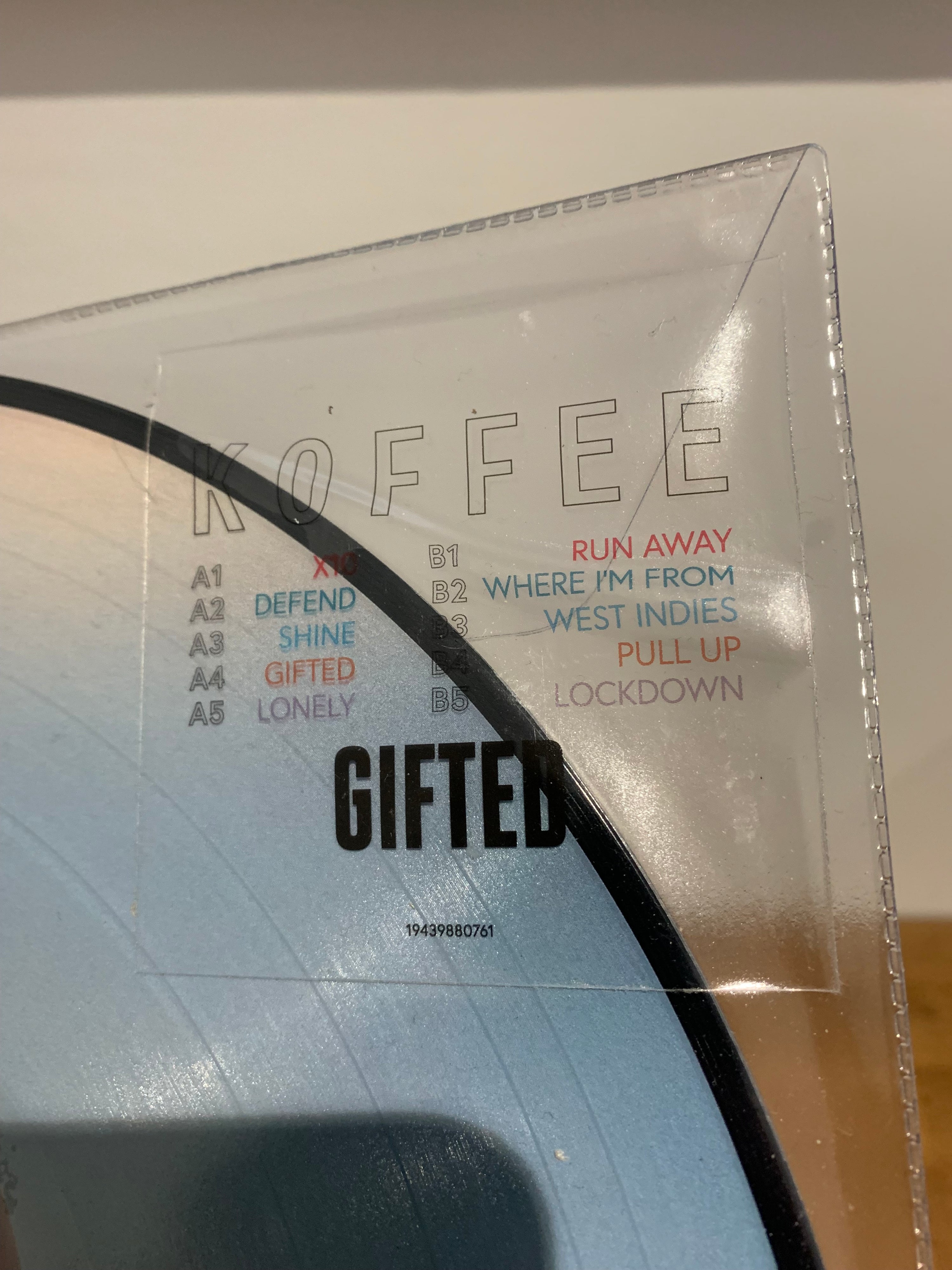 Koffee - Gifted , lp vinyl , 2022 Promised land recordings. Picture disc