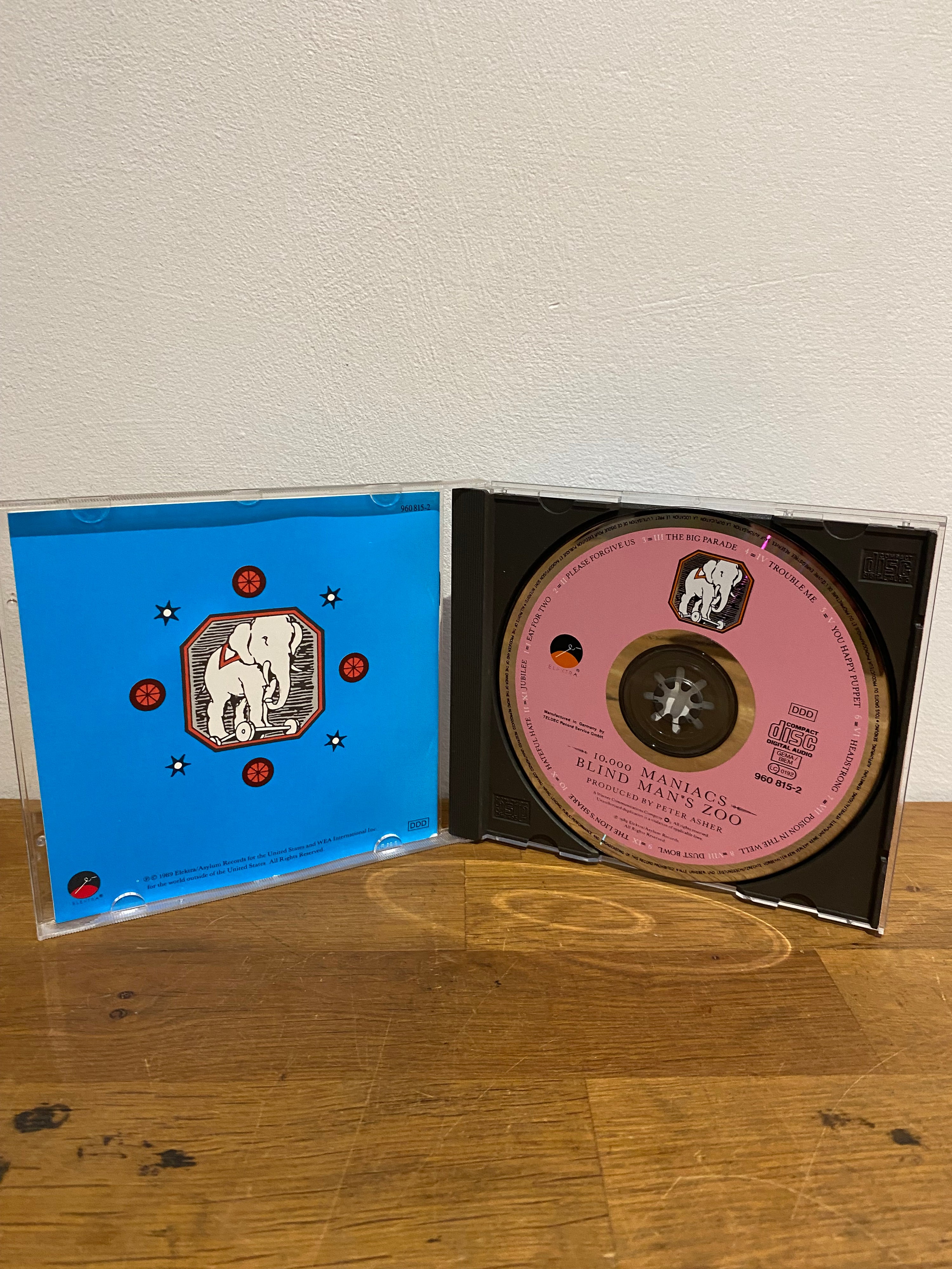 10,000 Maniacs , Blind Man’s Zoo, cd album