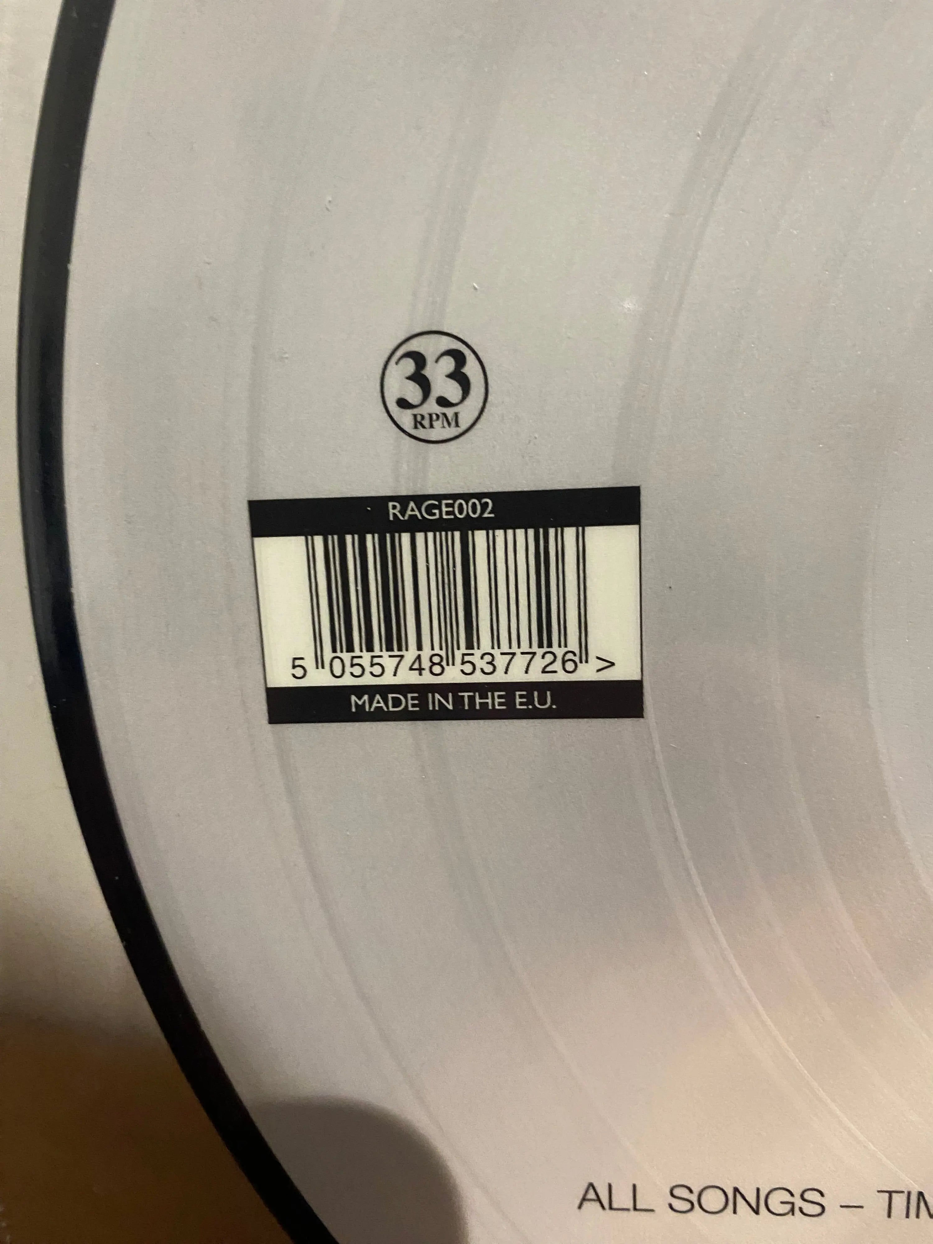 Collectable Rage Against the Machine Live at Irvine Meadows 1995 CD at Woody’s Record Store