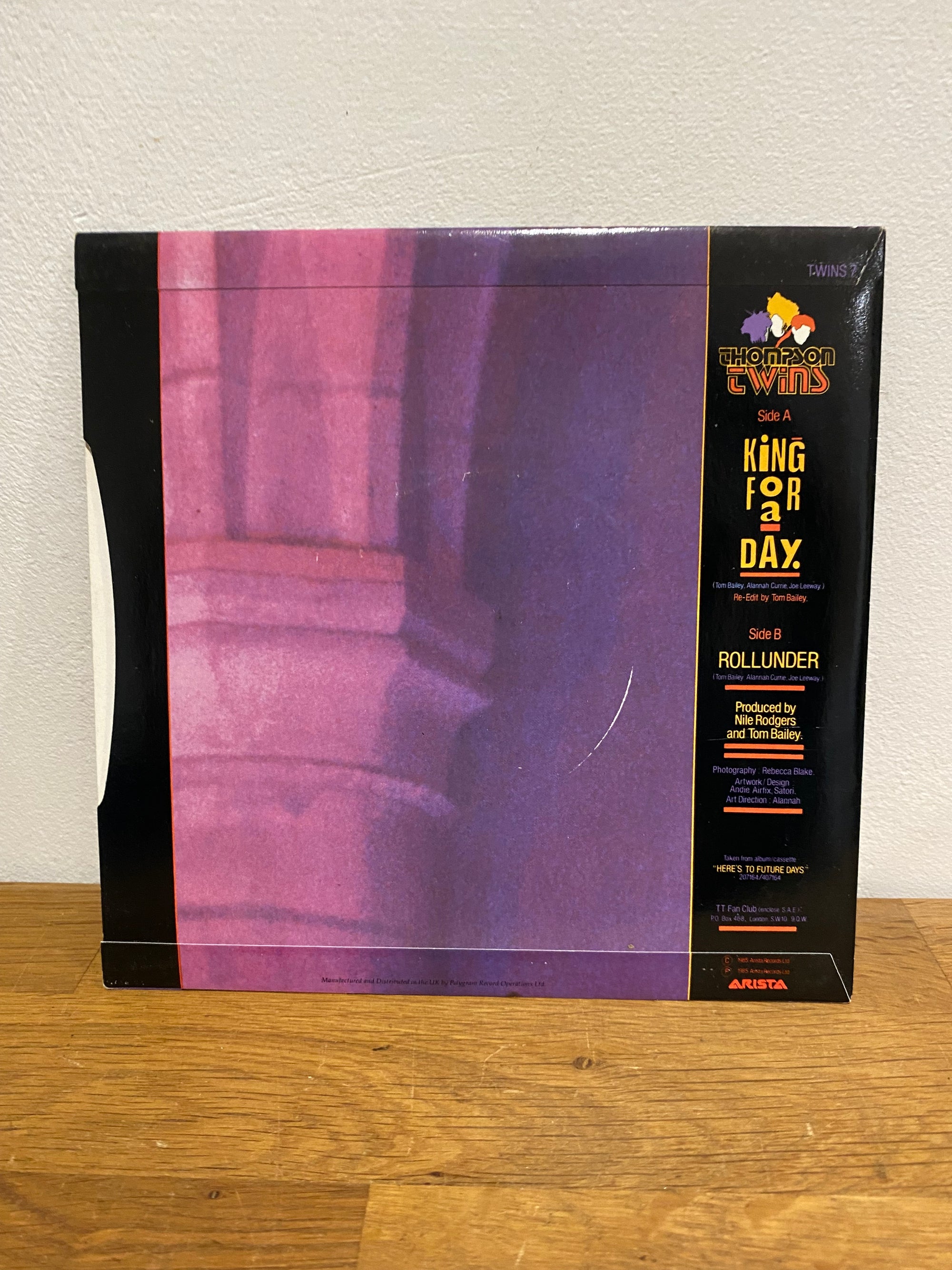 Thompson Twins - King For A Day 7" Single (1985)