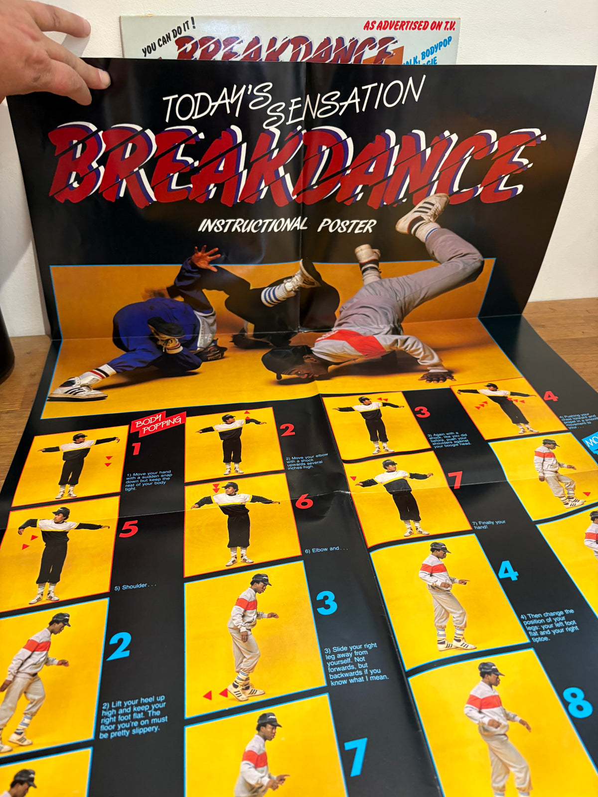 Breakdance , you can do it , LP Album . K-tel. With poster