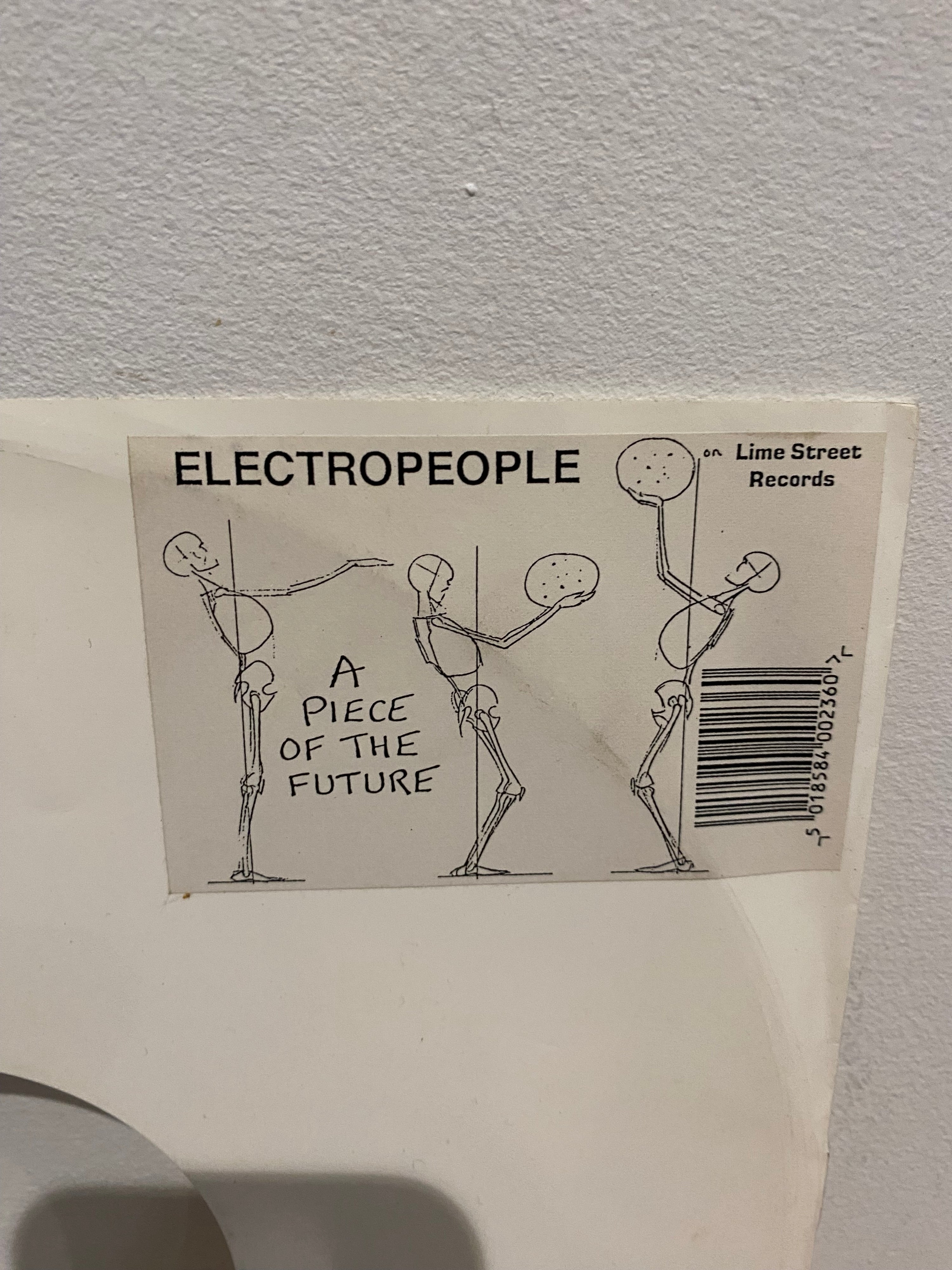 Electropeople - A piece of the future, 12” single, Lime Street Records, LIME 003T