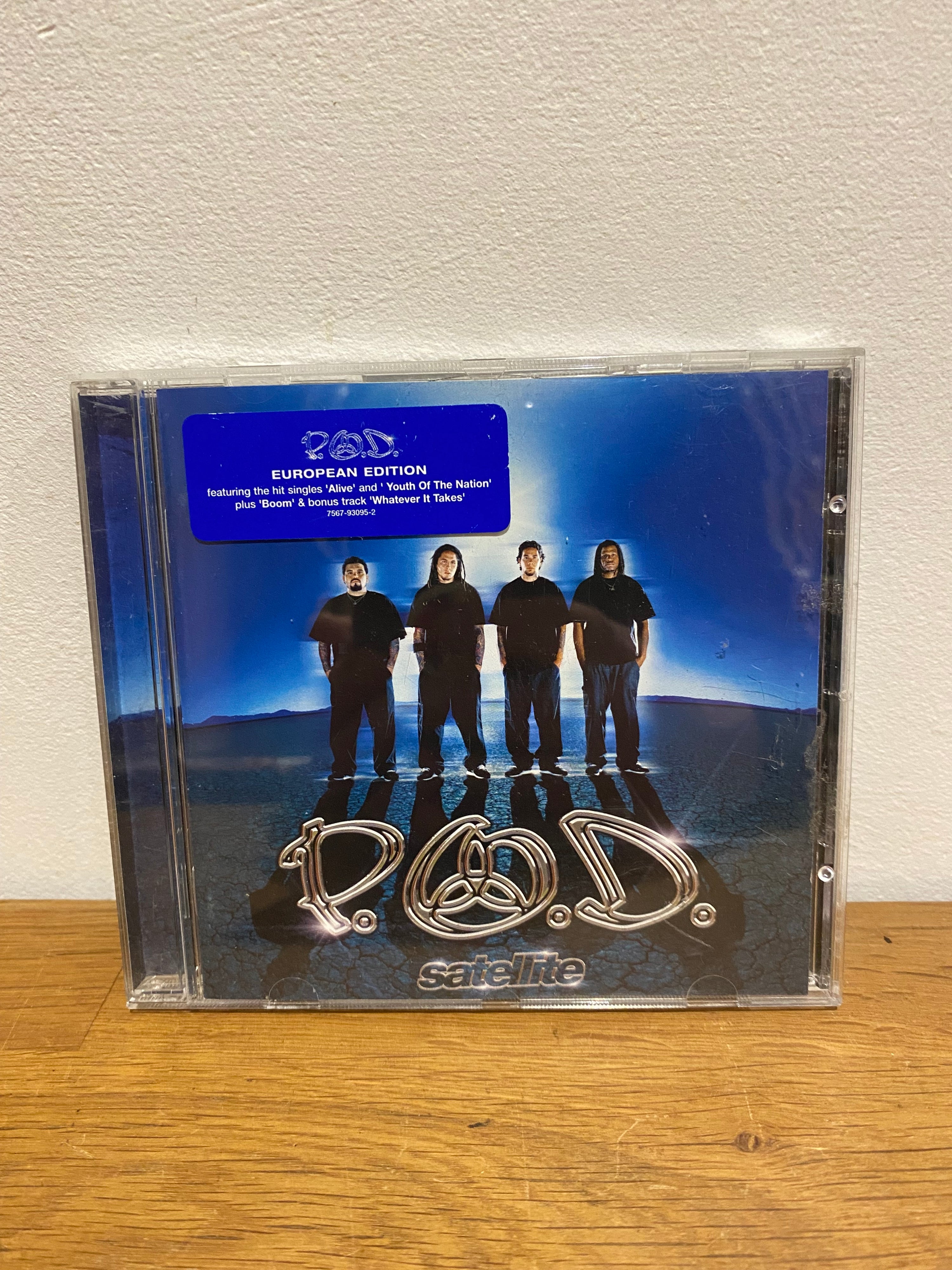 P.O.D. , Payable on death - Satellite, cd album , European edition.