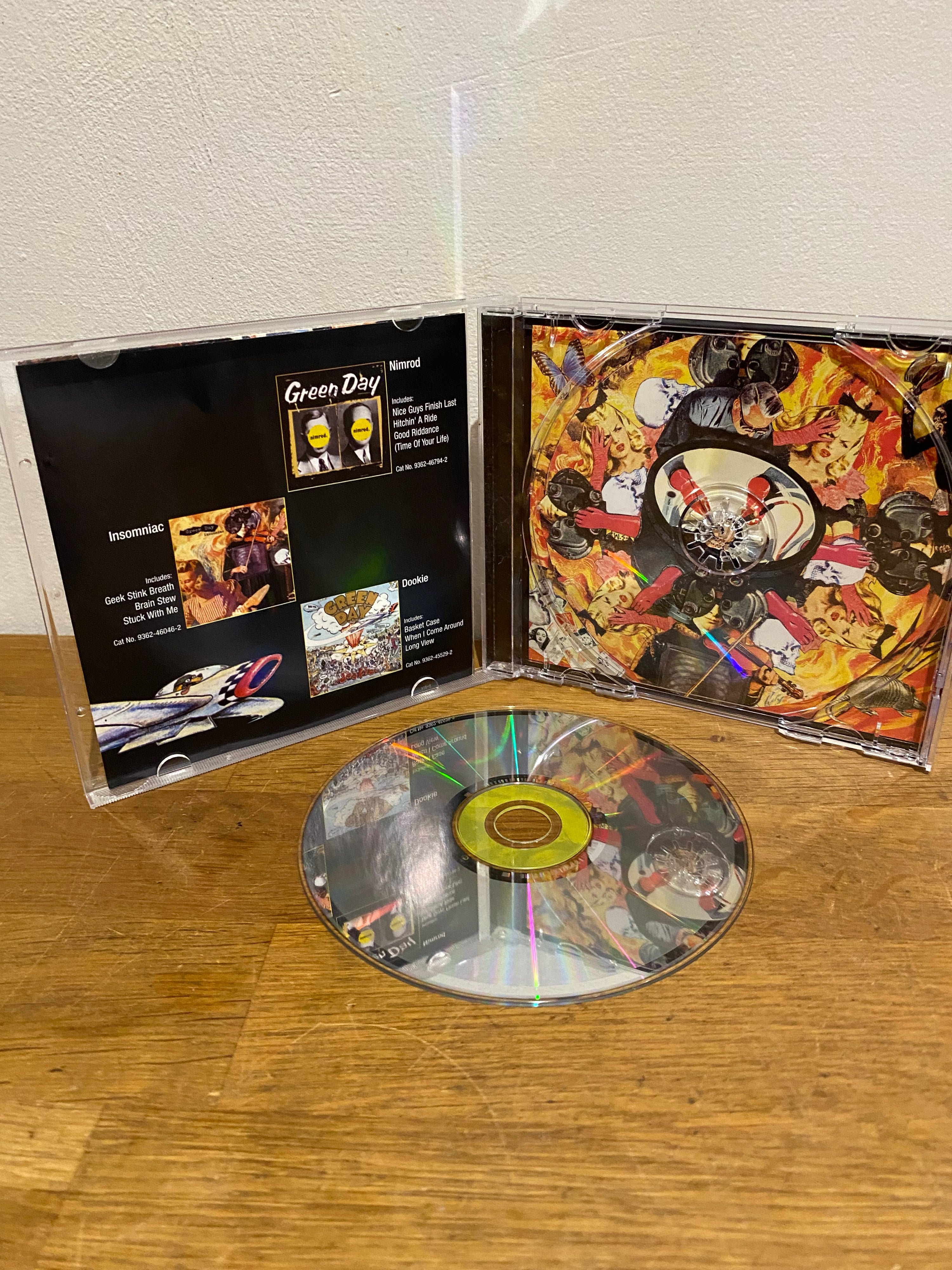 Green Day - Insomniac, cd album, 1995