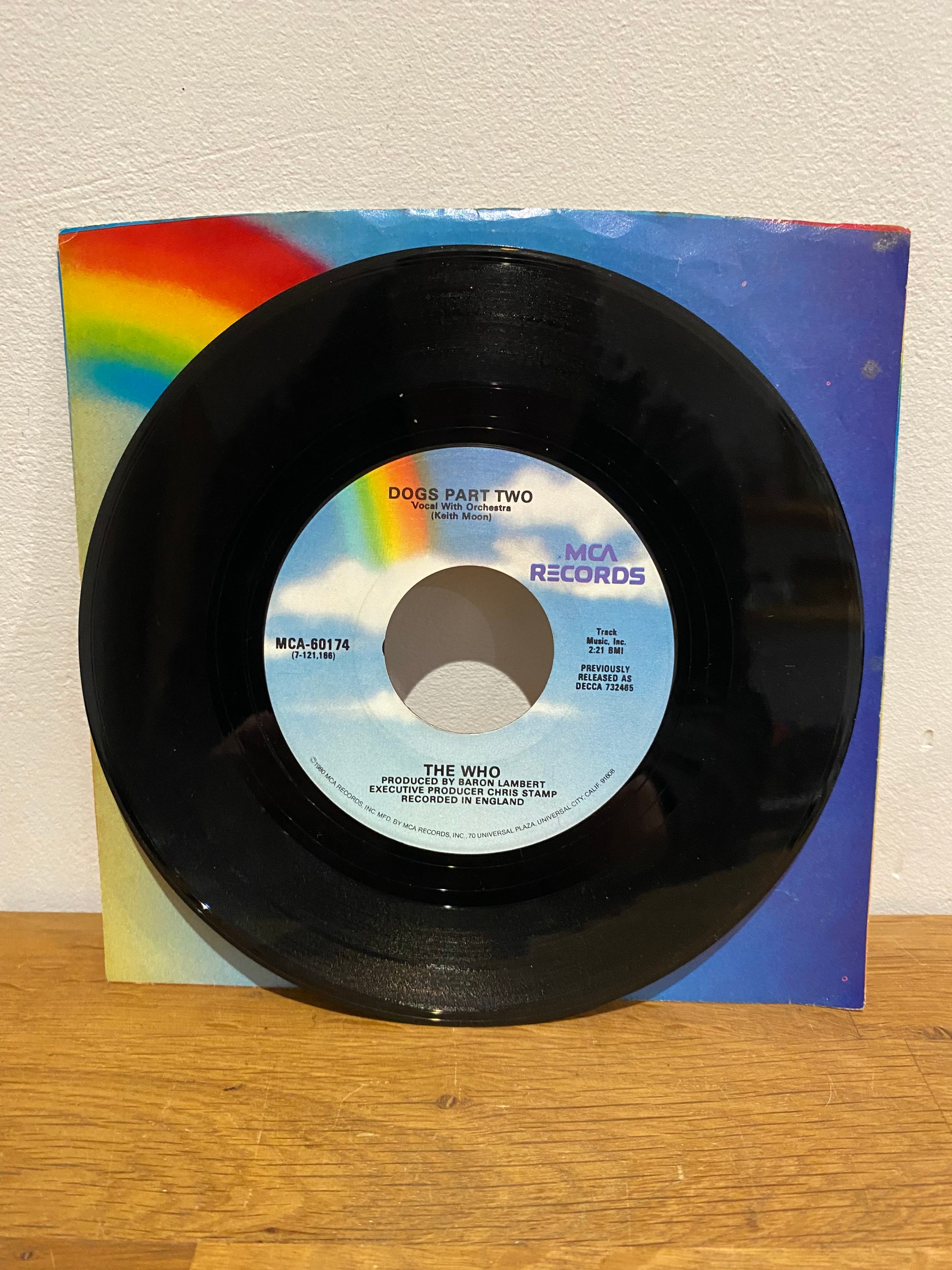The Who - Pinball Wizard 7" Single (1980 Repress)
