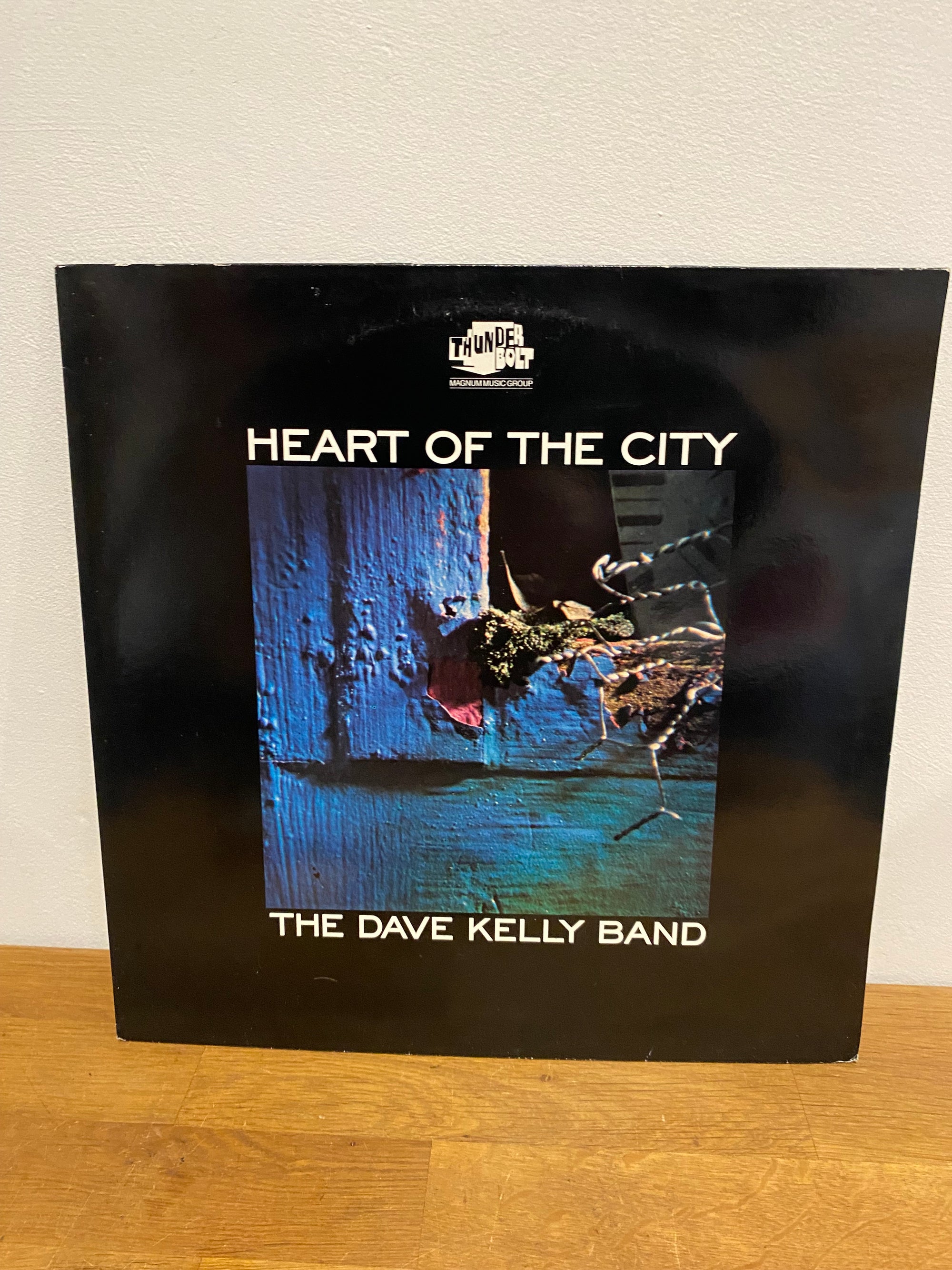 Dave Kelly Band - Heart of the city , 1987 Lp vinyl