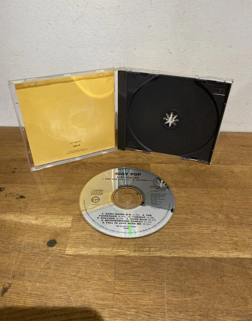 Iggy Pop – Lust For Life (CD Album, 1990)