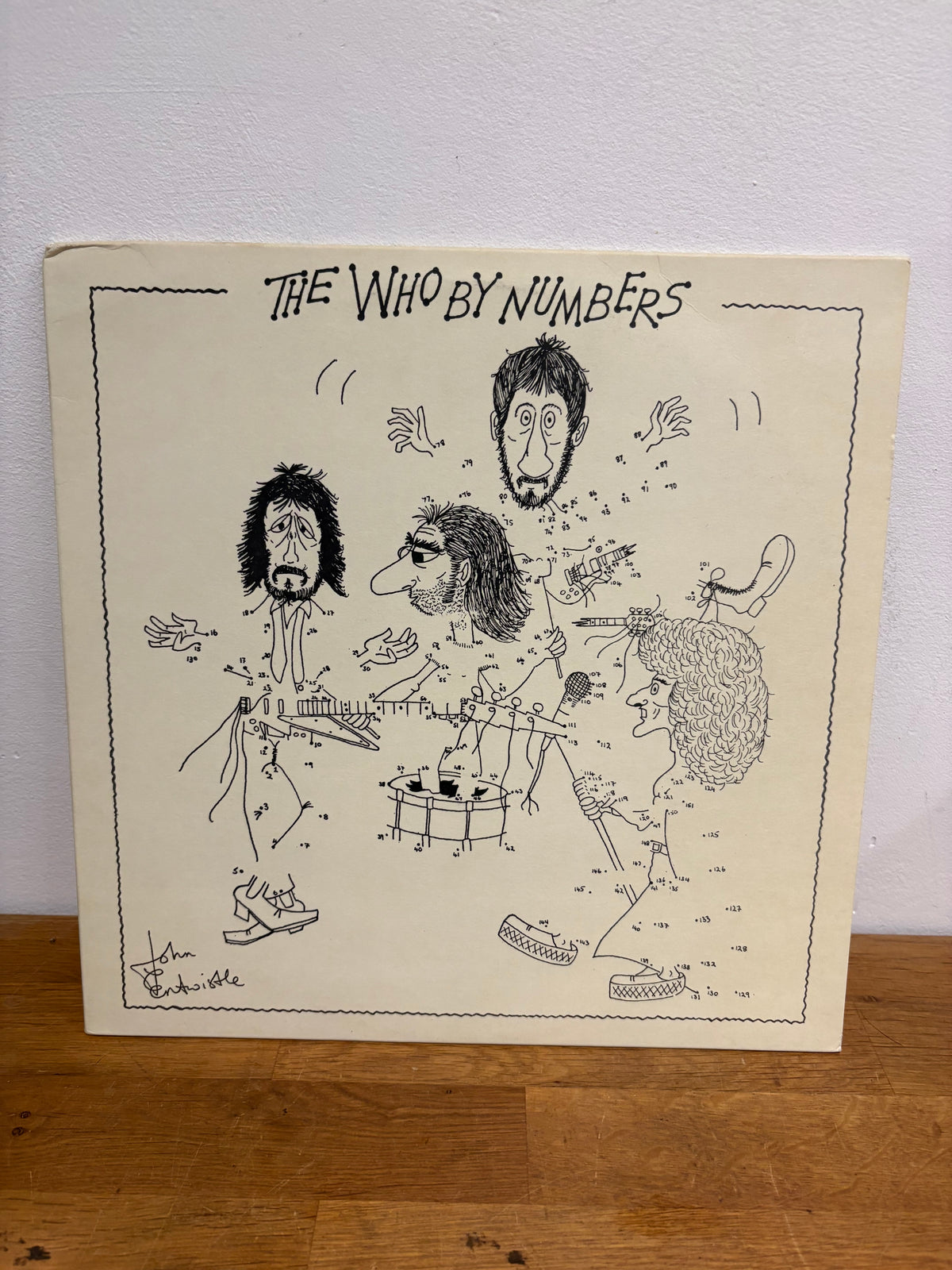 The Who , The Who by numbers , Lp vinyl album, Repressing of Polydor 1975 album
