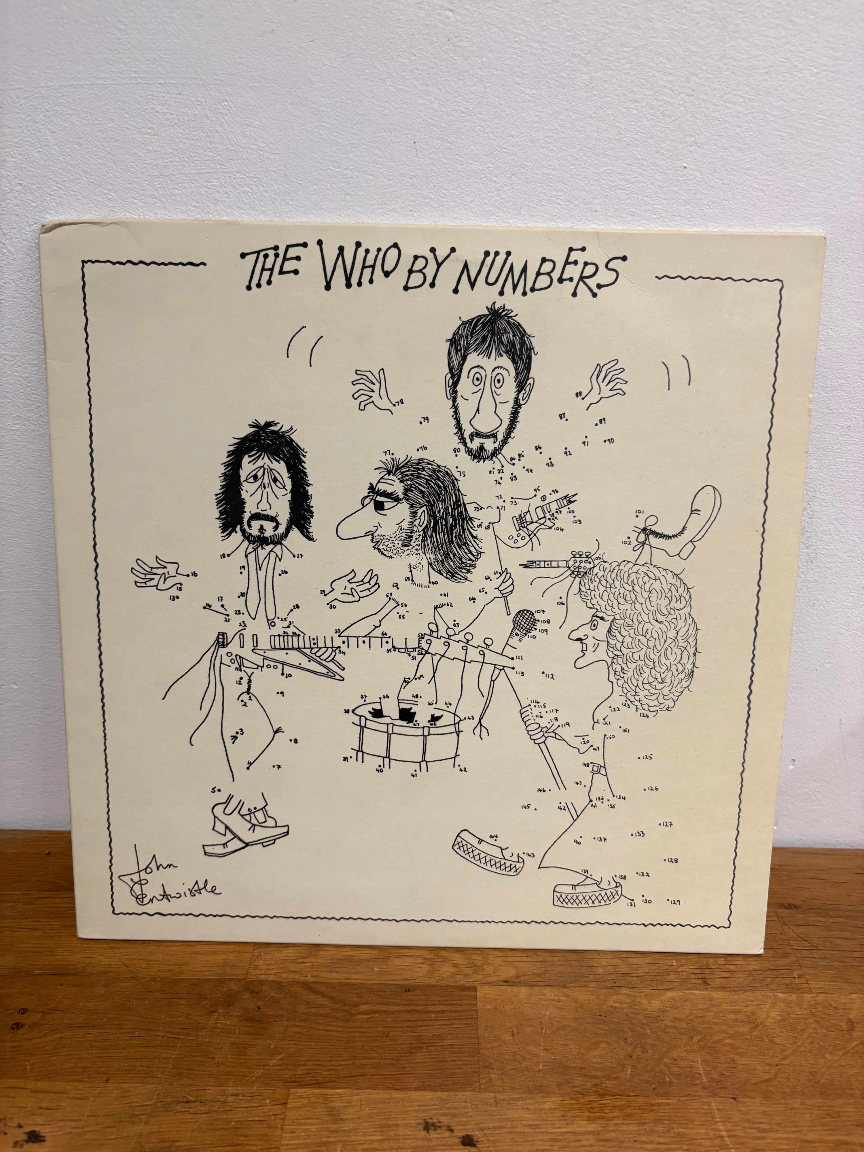 The Who , The Who by numbers , Lp vinyl album, Repressing of Polydor 1975 album